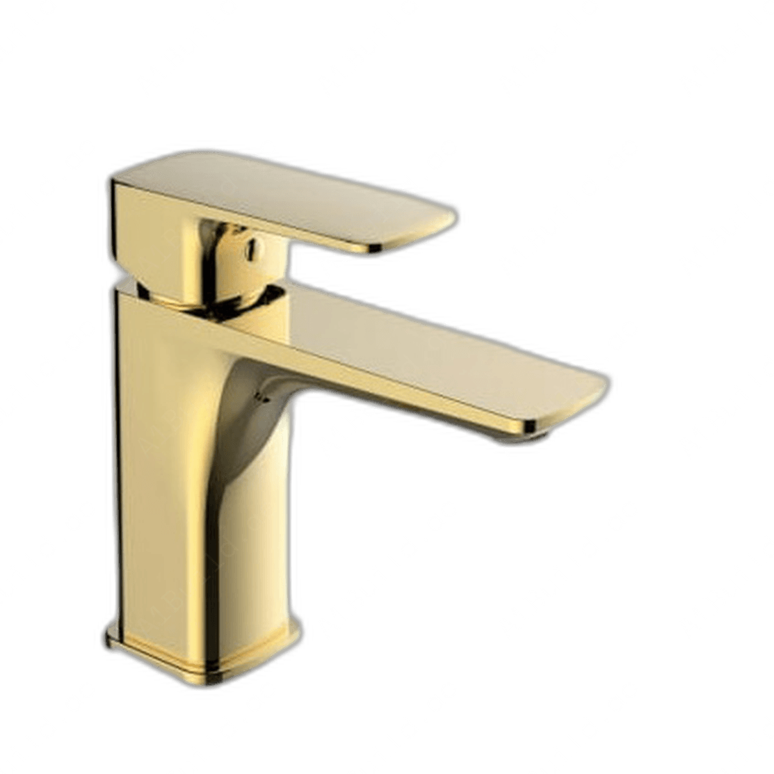 Elegant Brushed Gold Single Lever Basin Mixer