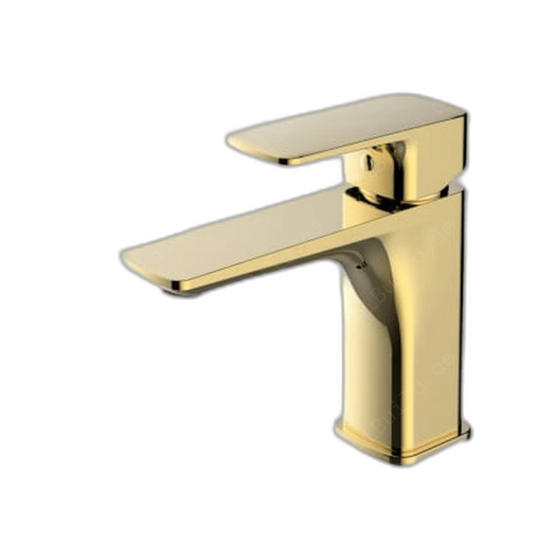 Elegant Brushed Gold Single Lever Basin Mixer2