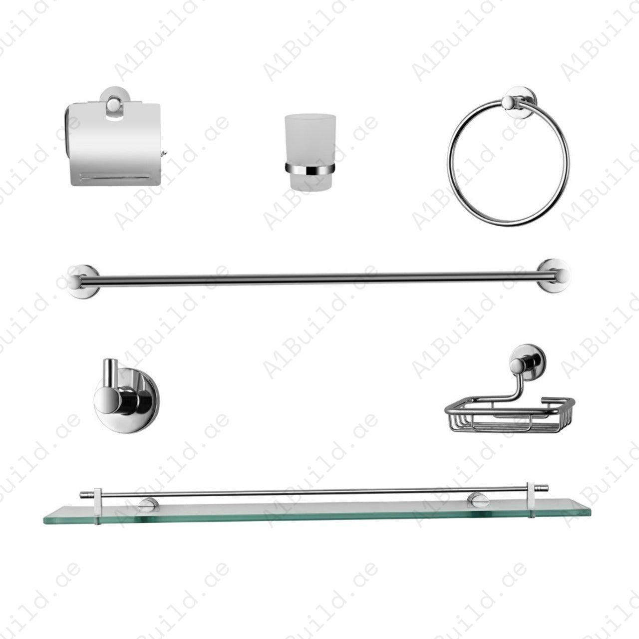 Elegant Chrome Bathroom Accessories1