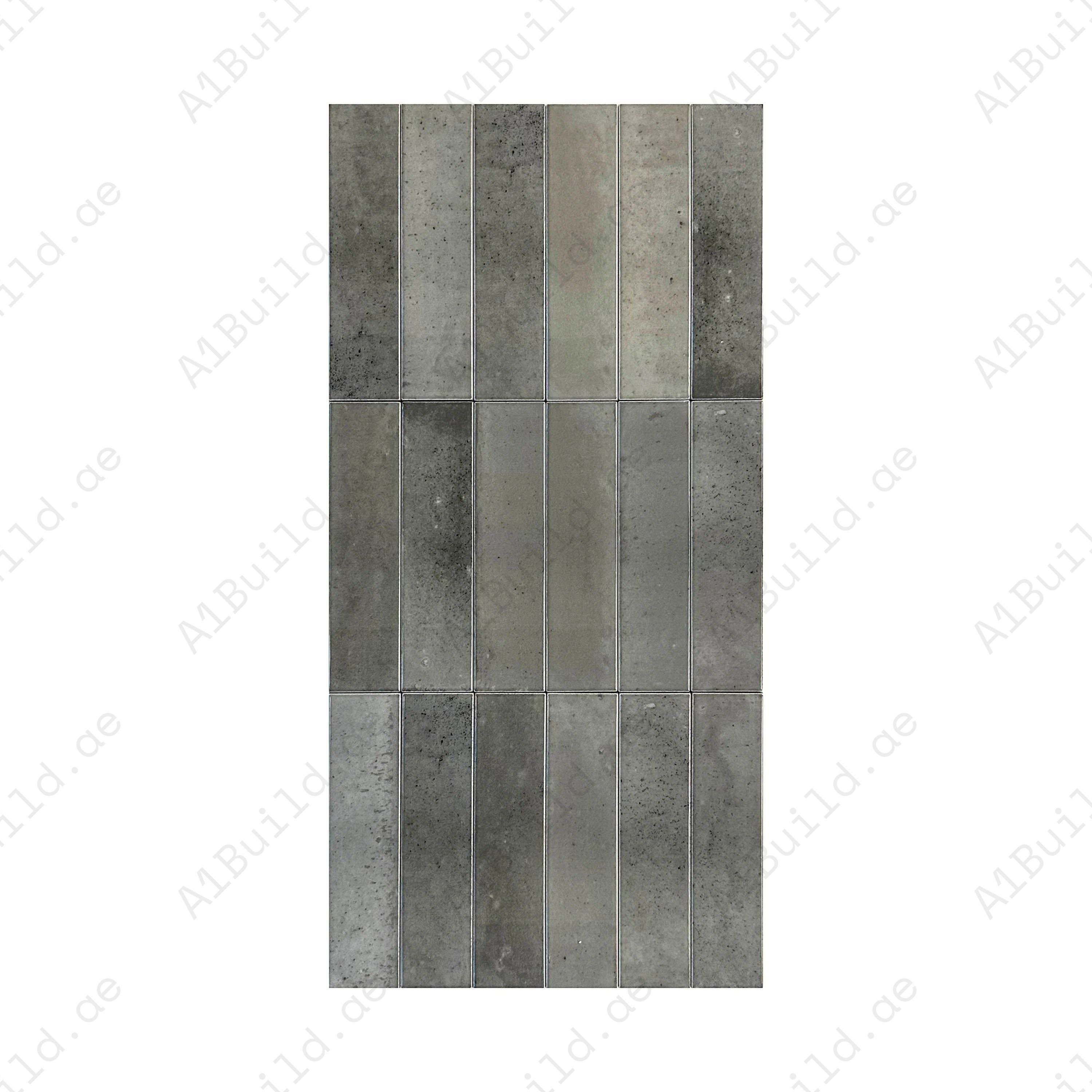Elegant Contrast Dark Grey Matte Porcelain Tiles—durable, waterproof, and versatile for kitchens, bathrooms, walls, floors, and outdoor design projects.
