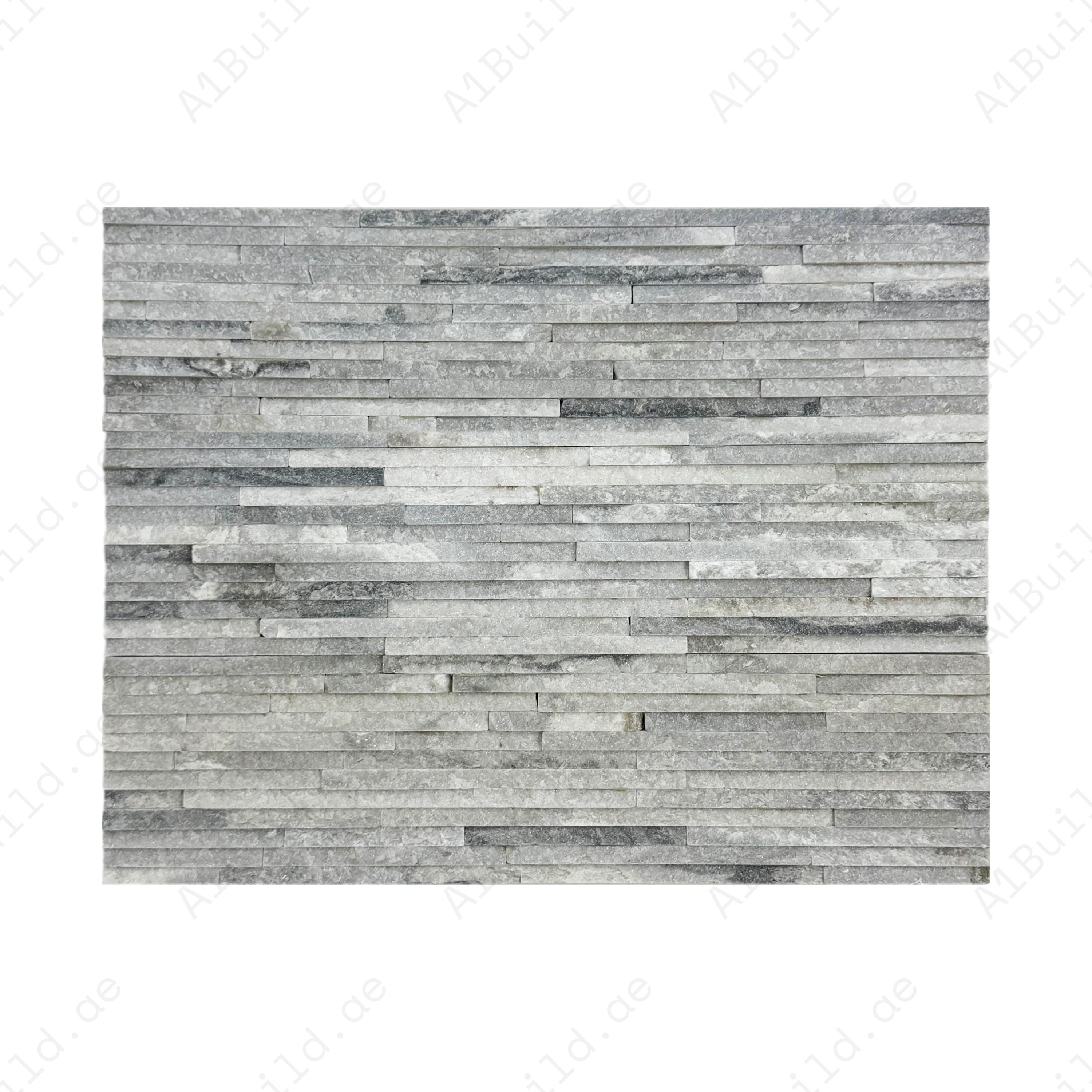 Elevate walls with Twilight Stream Split Marble Cladding in Black, Grey & White. Durable, stylish stone finish for interiors, facades, and feature walls.