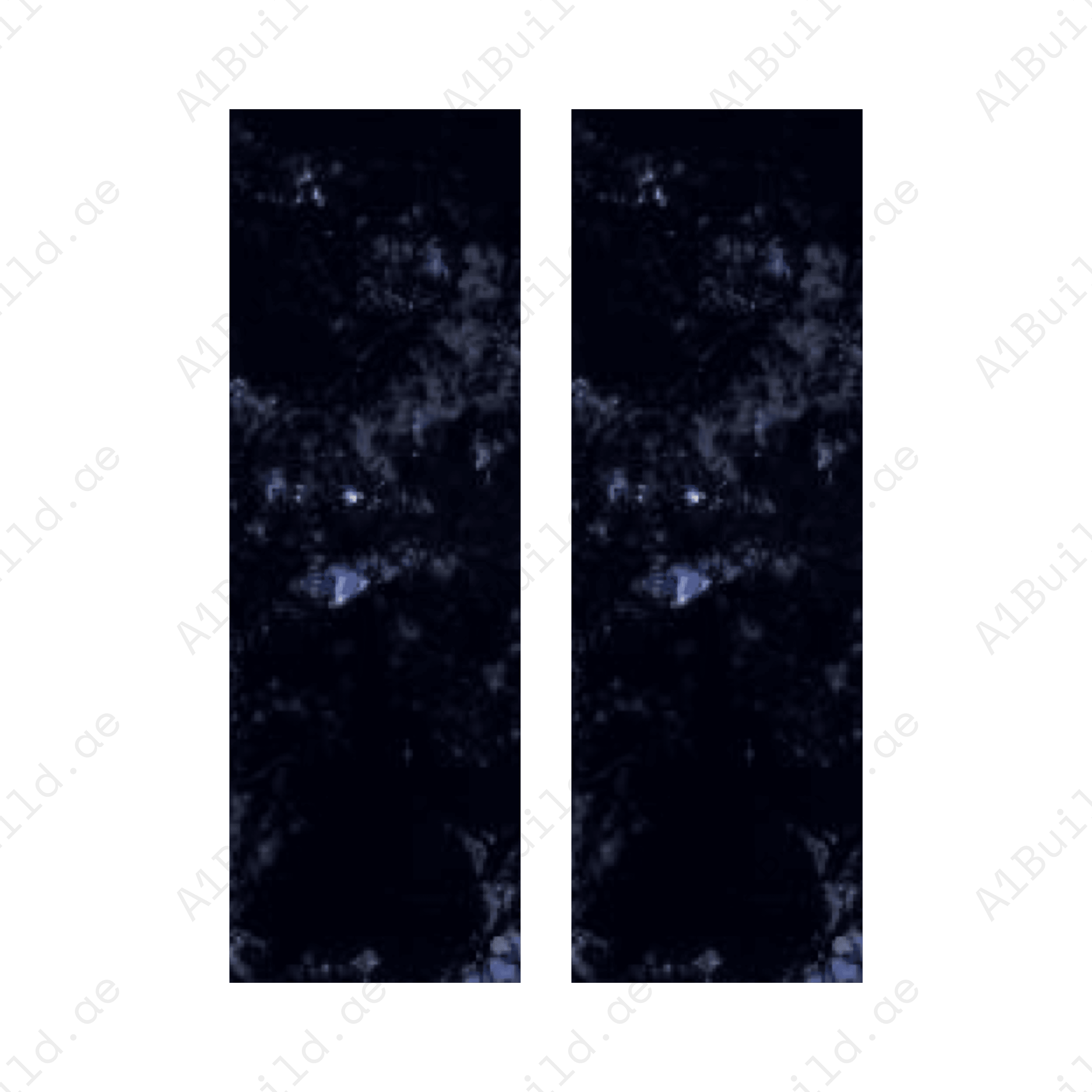 Volga Blue 80x240cm 15mm – Glossy