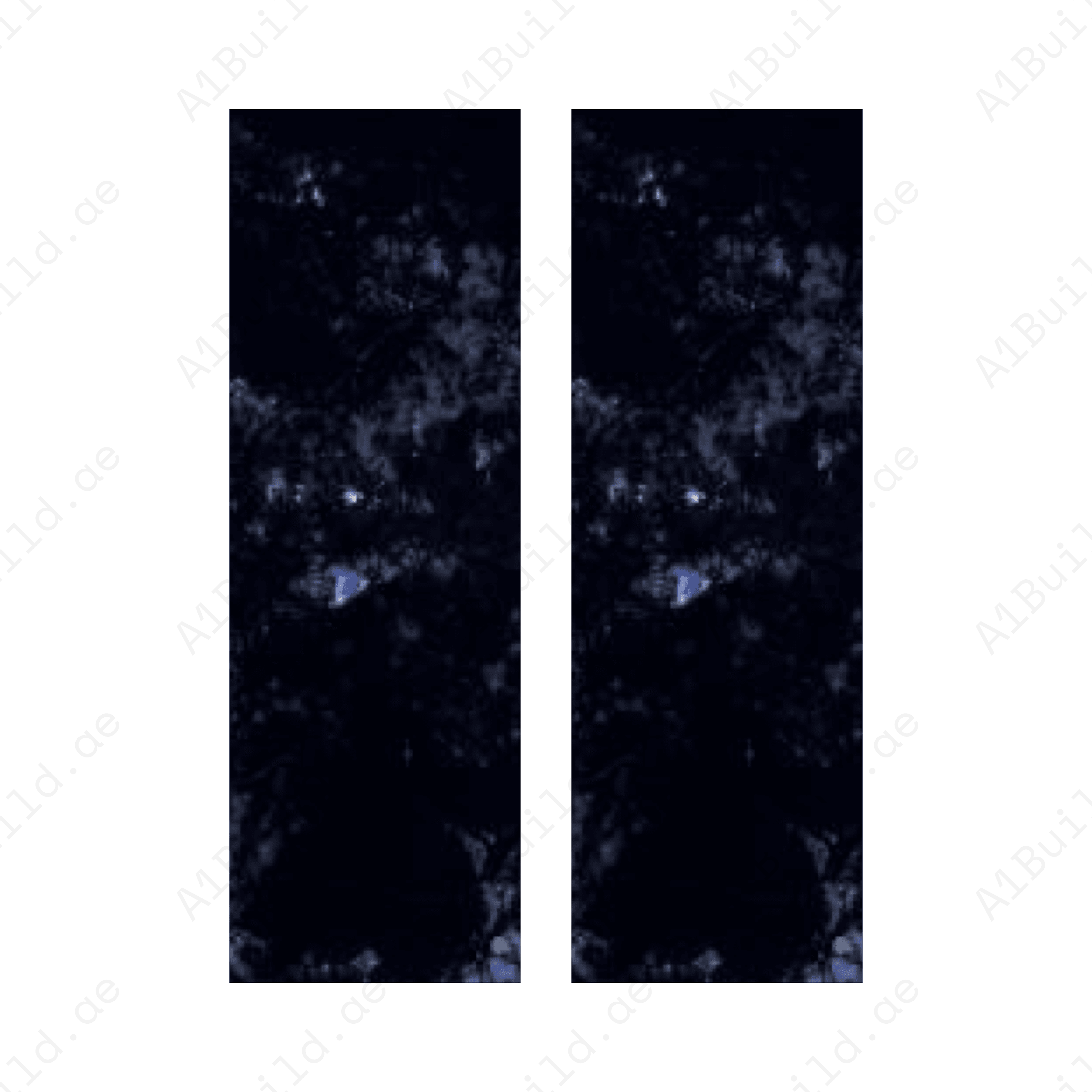 Volga Blue 80x240cm 15mm – Glossy