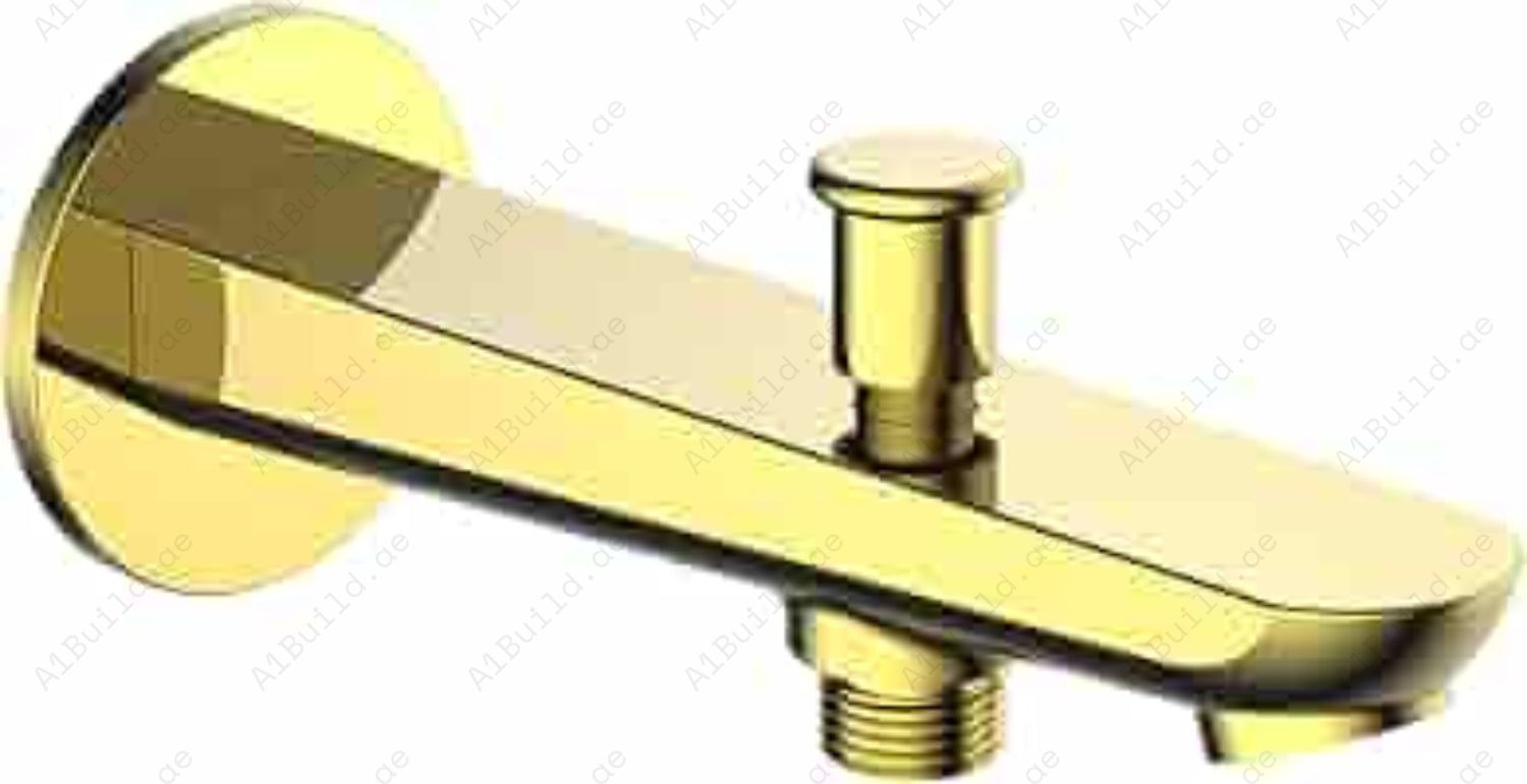 Elite Bath Spout with Diverter – Premium Gold, Water-Saving Bathroom Spout