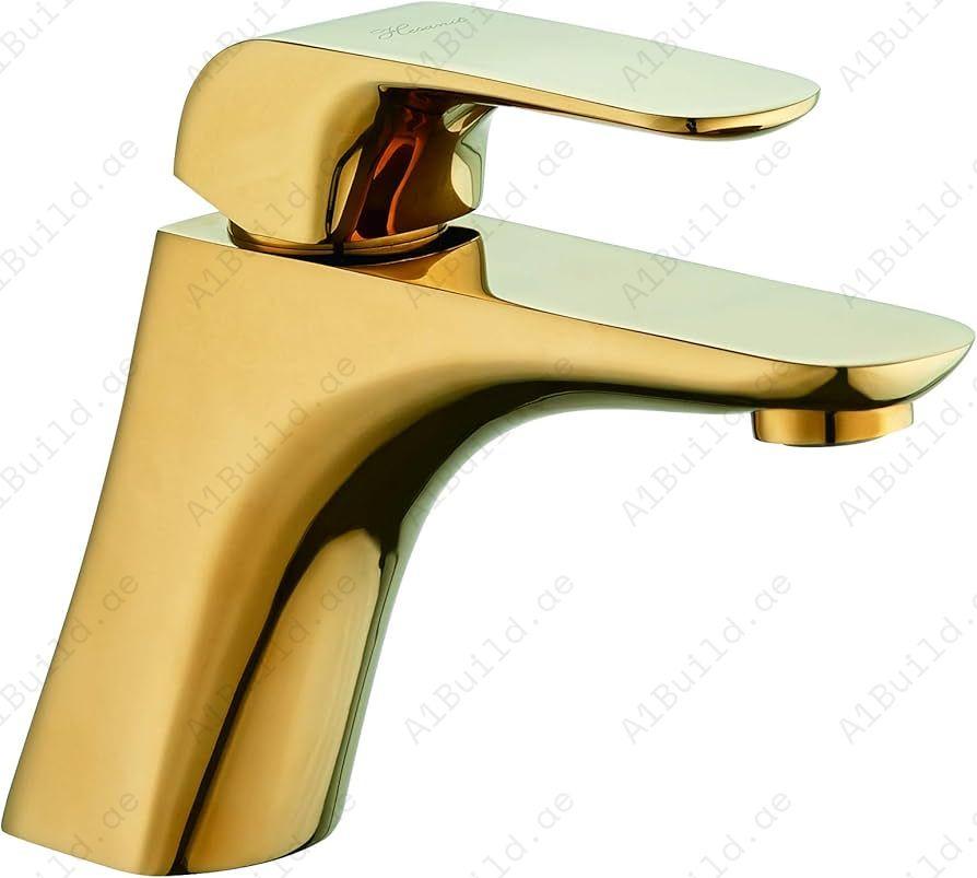 Elite Single Lever Basin Mixer (Premium Brushed Brass 100% Made in Germany)