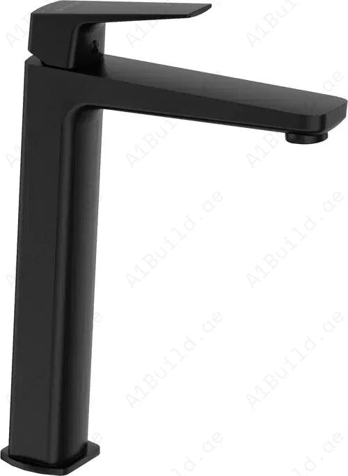 Elite Single Lever High Basin Mixer With Pop-up Waste (Premium Matte Black 100% Made in Germany)