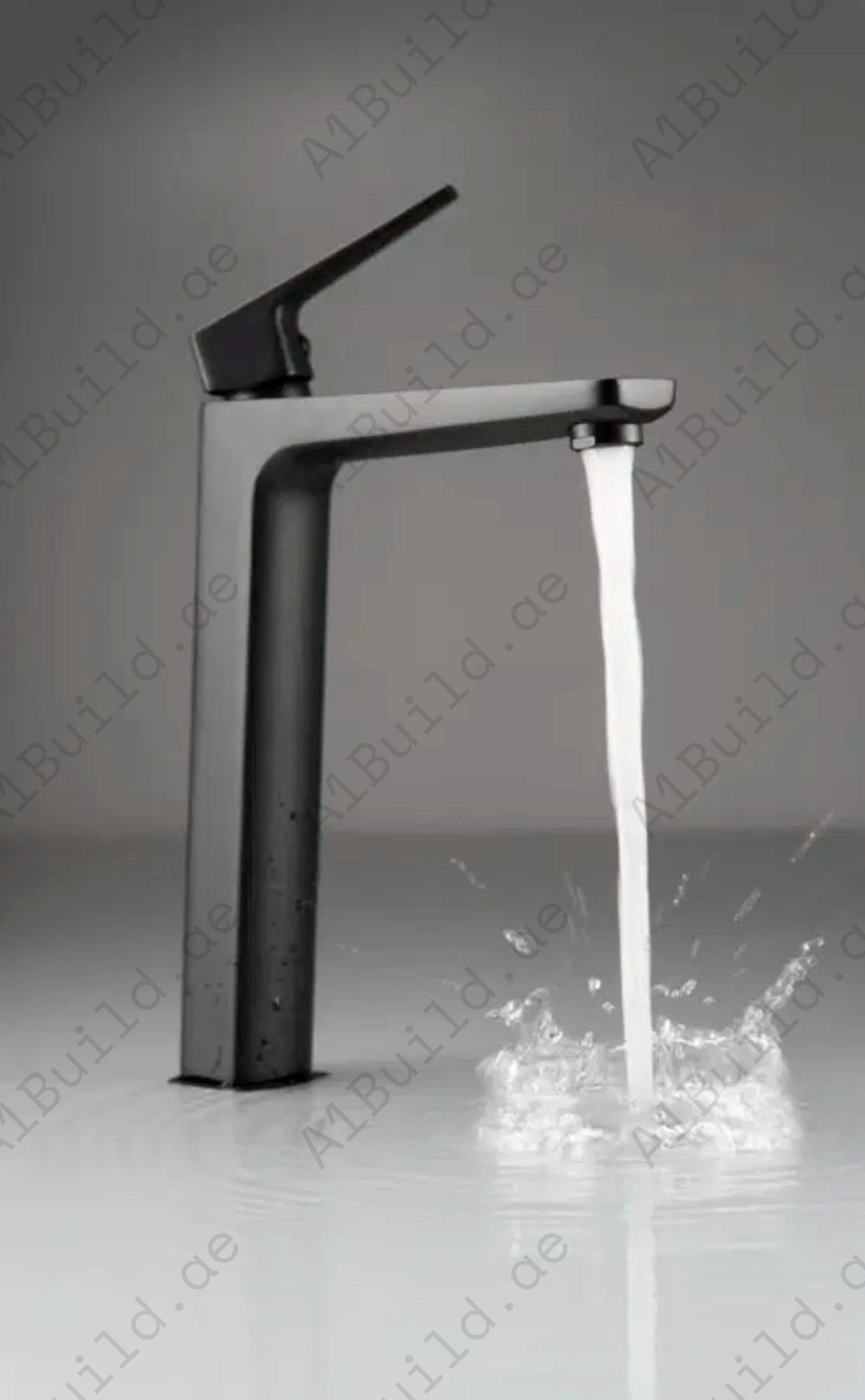 Elite Single Lever High Basin Mixer With Pop-up Waste (Premium Matte Black 100% Made in Germany)