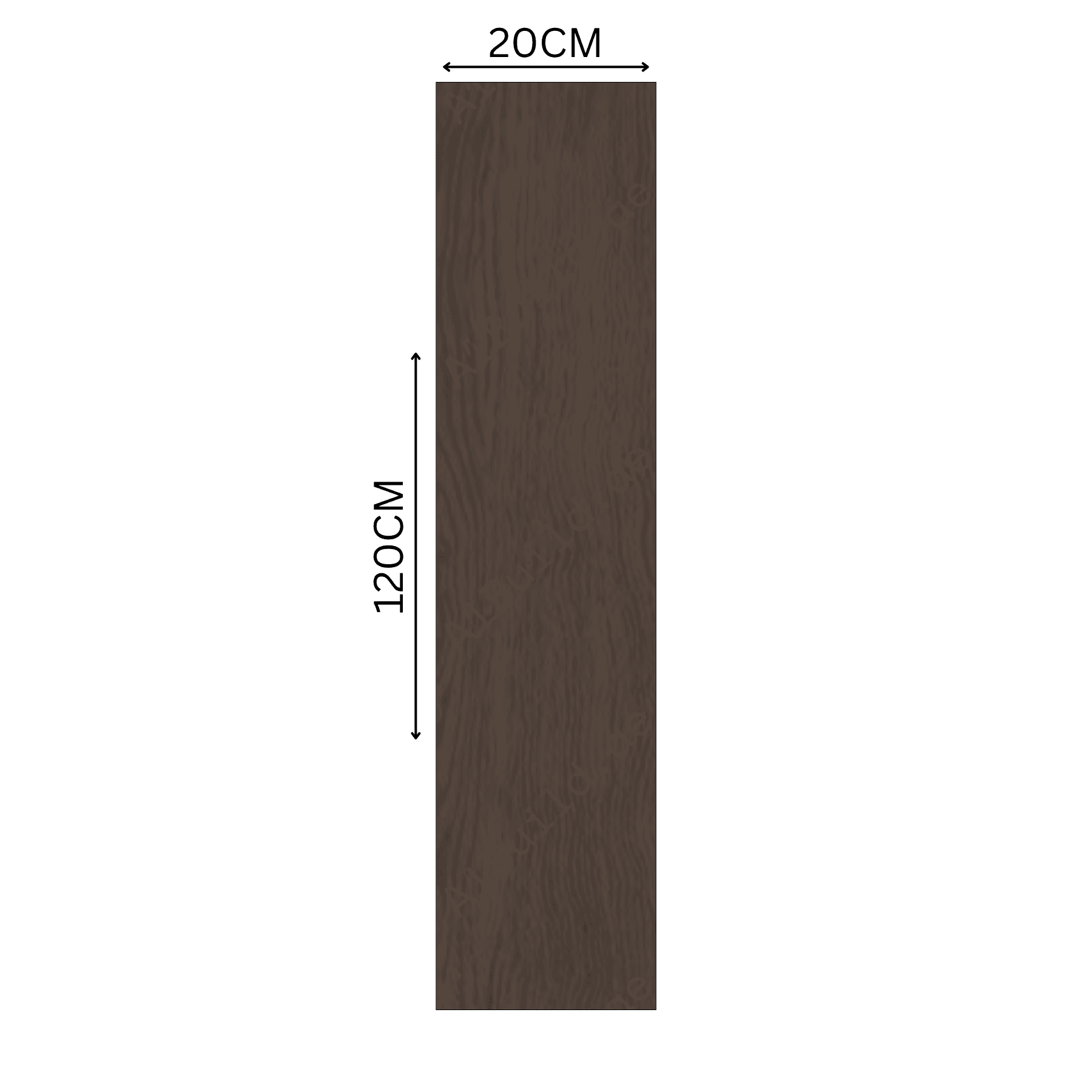 Eminent Wenge (20X120cm Matt Finish Parquet Porcelain Indoor, Floor Tiles)