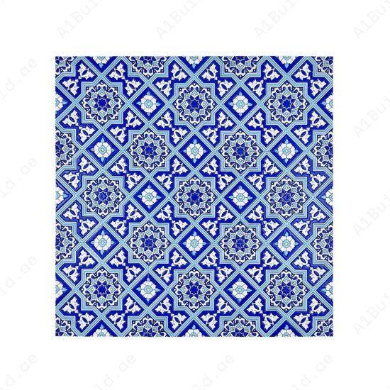 Enhance interiors with Royal Souk Pattern 205 glossy ceramic tiles. Ideal for walls & floors offering Moroccan charm durability-timeless elegance for any space