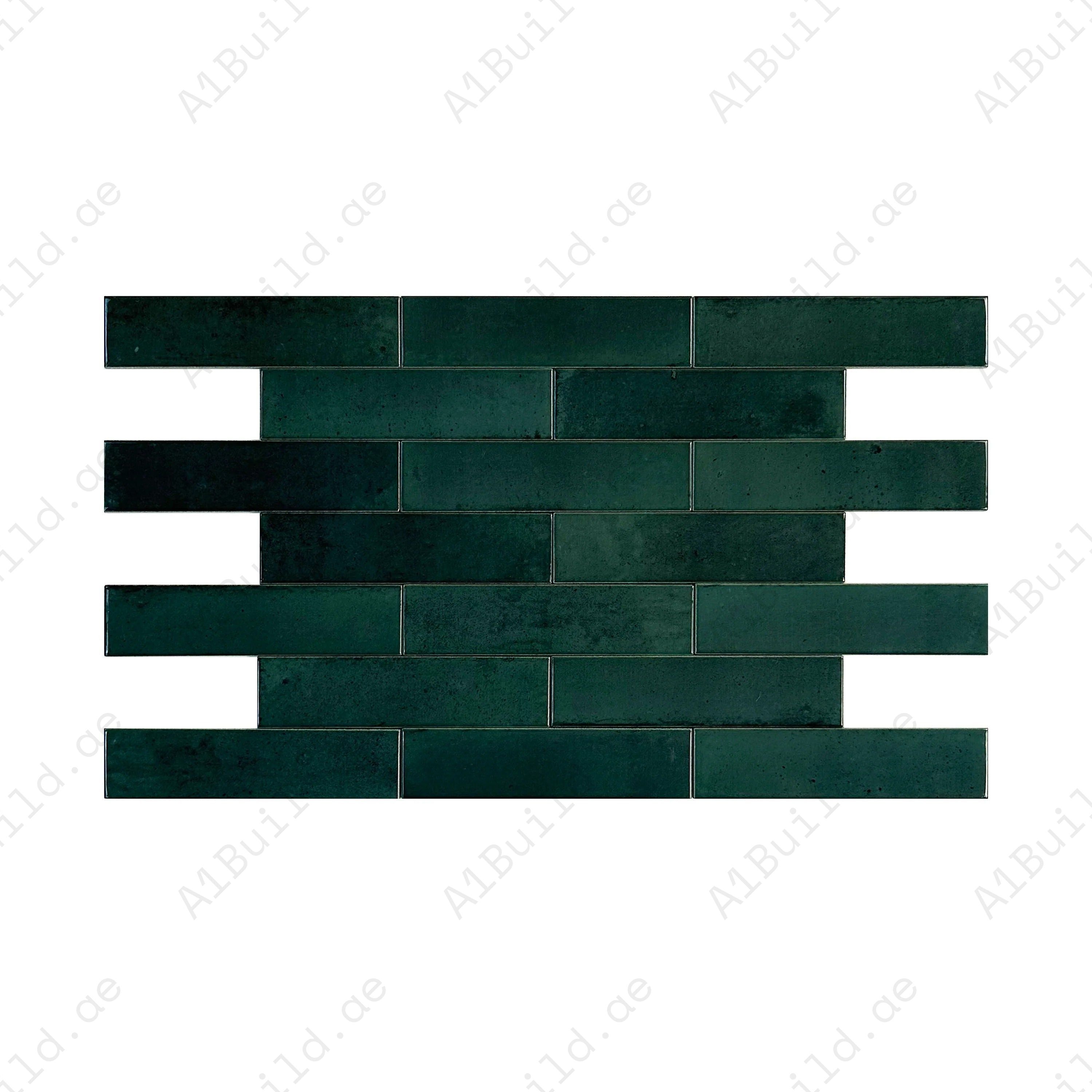 Enhance your interiors with Light Blue Glossy Porcelain Artisanal Tiles. Durable, waterproof, scratch-resistant, and perfect for walls, floors, and bathrooms.