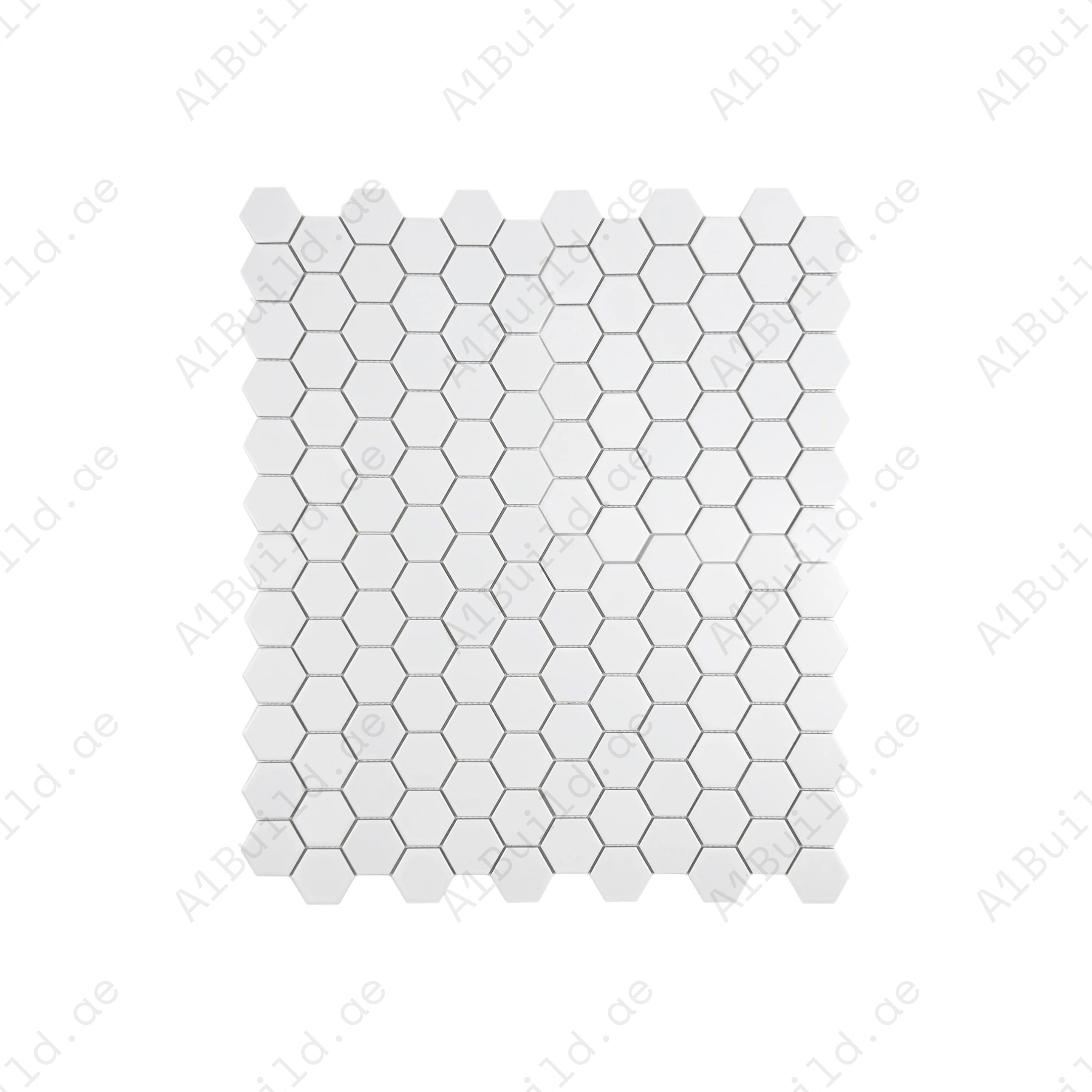Enhance your space with Carrara Lumina White Glossy Hexagon Porcelain Mosaic. Durable, waterproof, and stylish, perfect for walls, floors, and backsplashes.