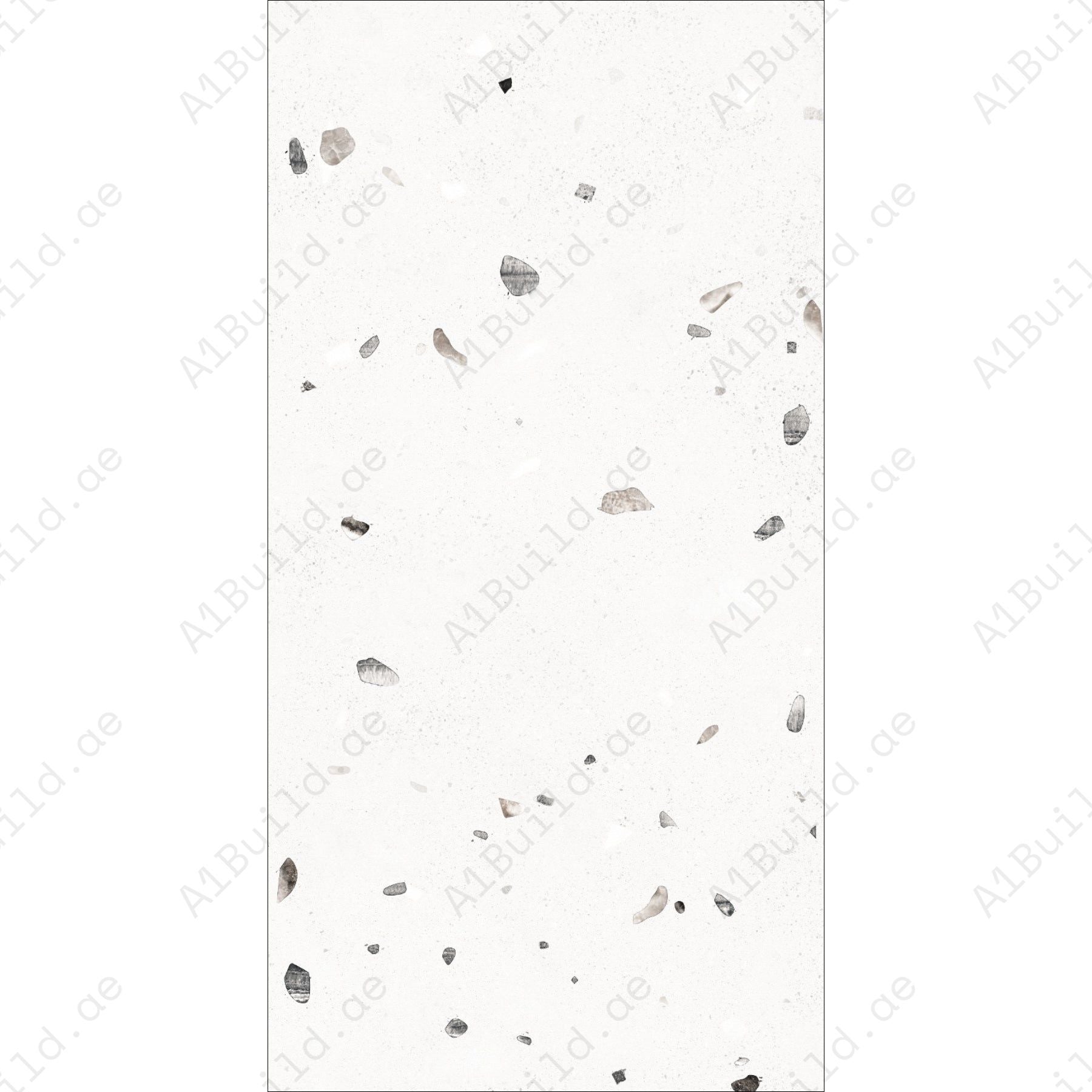 Epoxy White (60X120cm 09mm Random Carving Matt Finish Porcelain Indoor Floor & Wall Tiles)