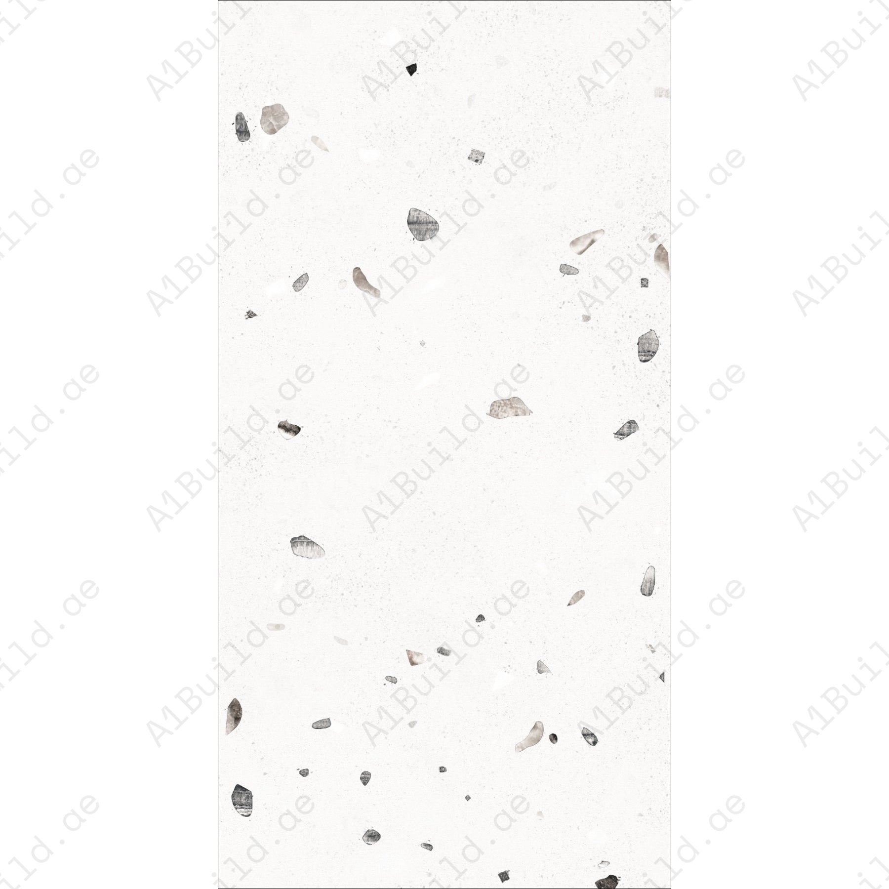 Epoxy White (60X120cm 09mm Random Carving Matt Finish Porcelain Indoor Floor & Wall Tiles)