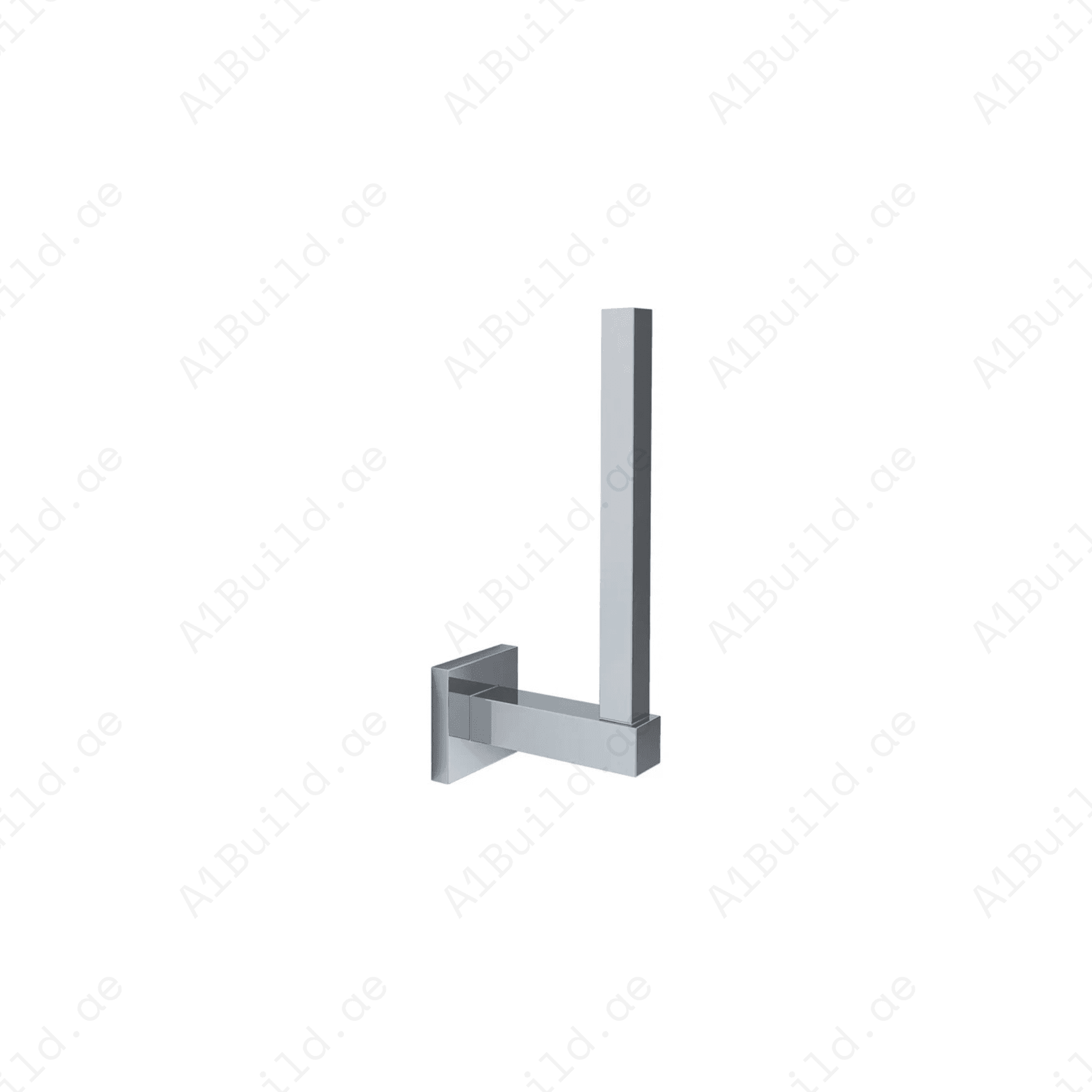 Extra Paper Roll Holder – Chrome Wall Fastening with Screws and Dowels