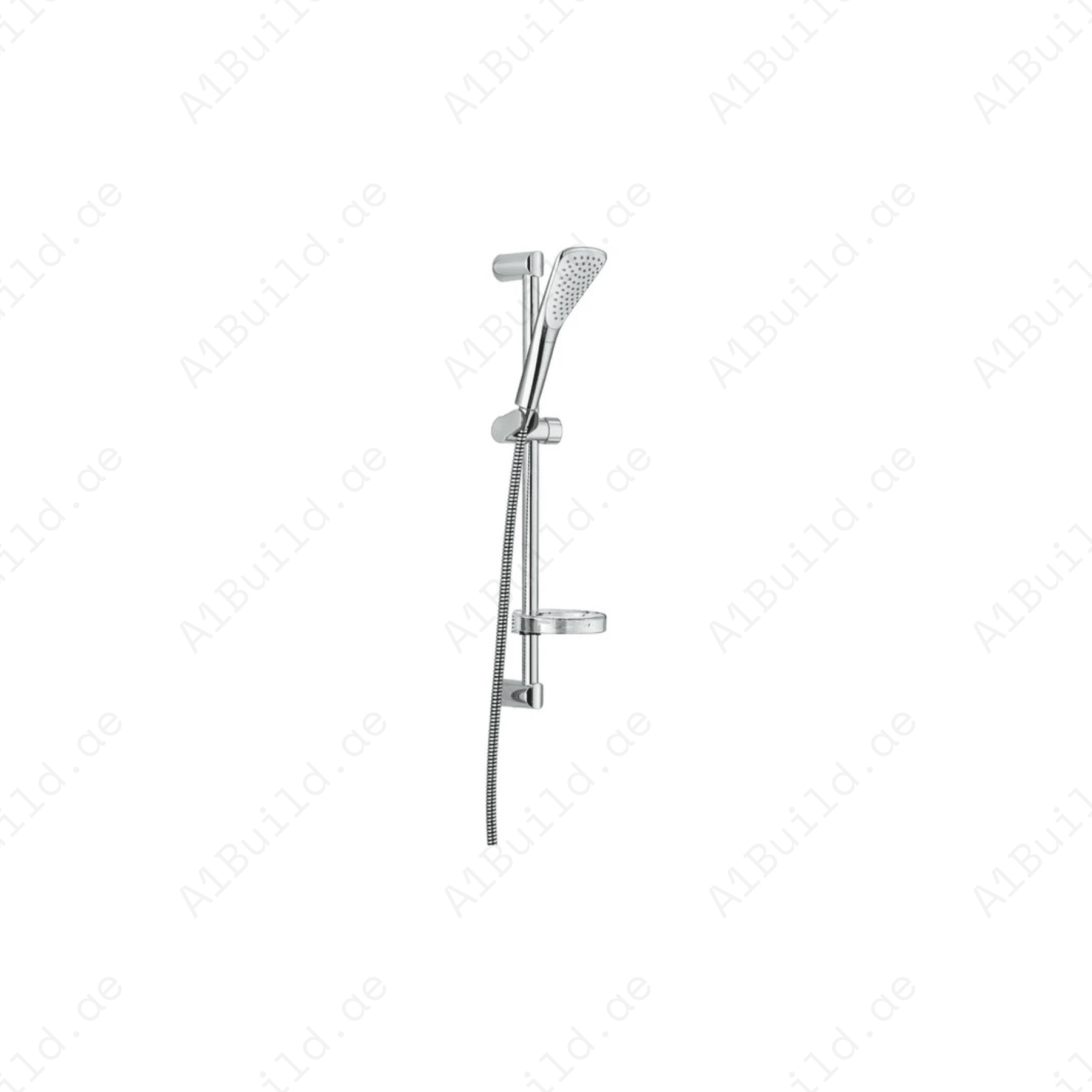 FIZZ 1S Shower Set Chrome DN 15 with Adjustable Holder and Cleaning System