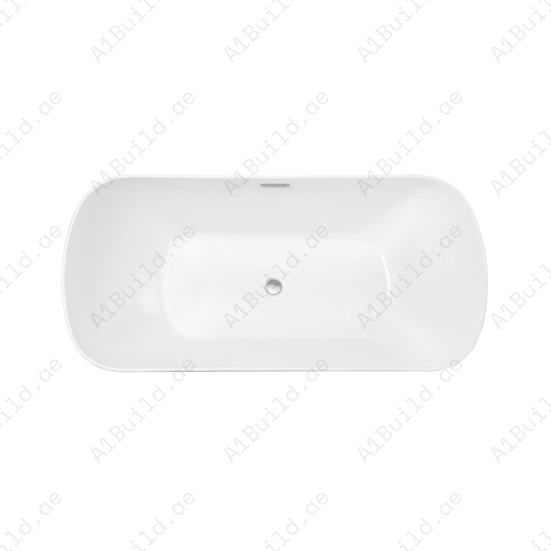 FREE_STANDING_ACRYLIC_BATHTUB_WITH_ADJUSTABLE_LEGS_SIZE_1700X800X580MM_WHITE_COLOR_WITH_CHROME_POP_UP_WASTE_WITH_SLOTTED_OVERFLOW_CHROME_FINISH