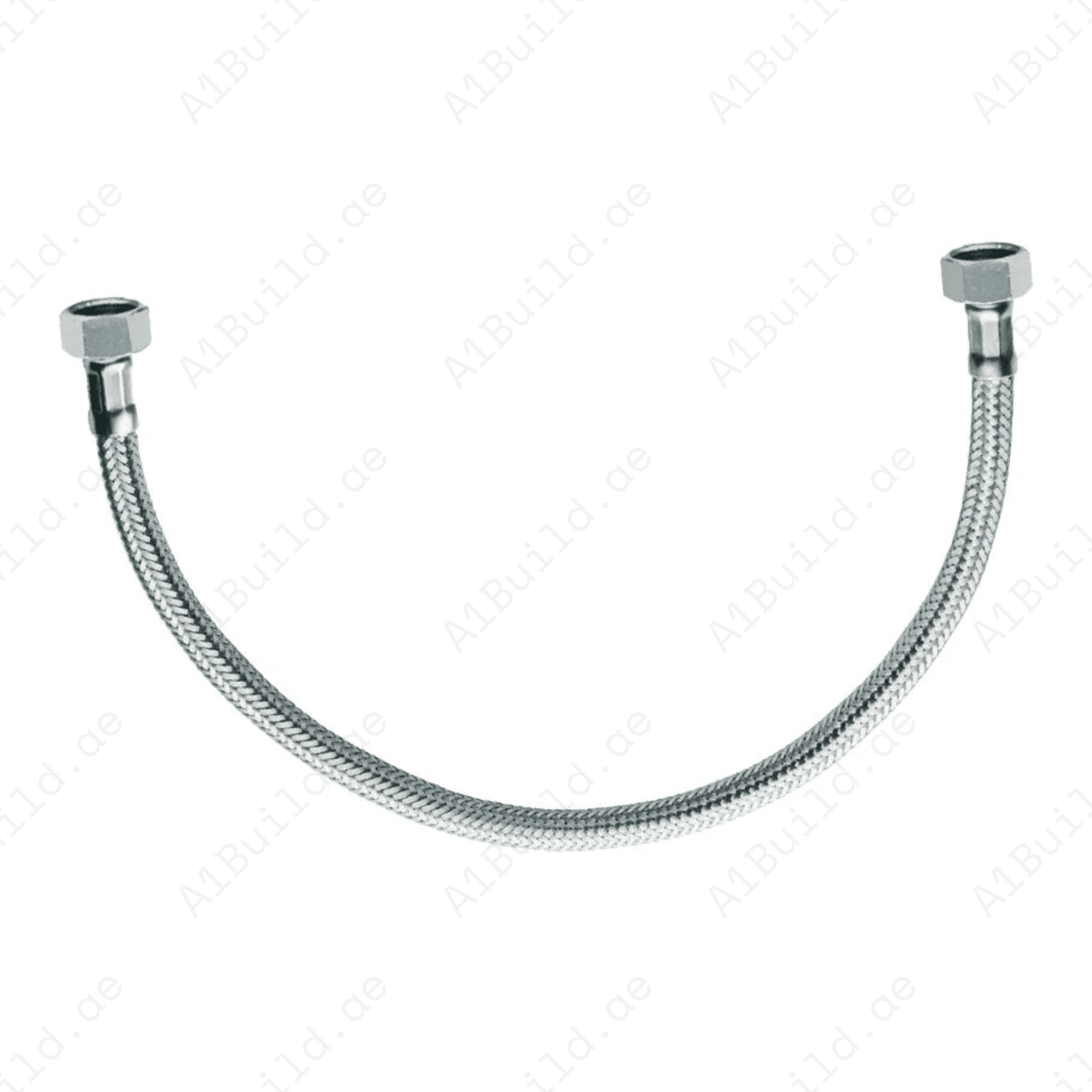 FlexFeedingHose1_2Inchx1_2Inchx300mmwithHexagonalNuts