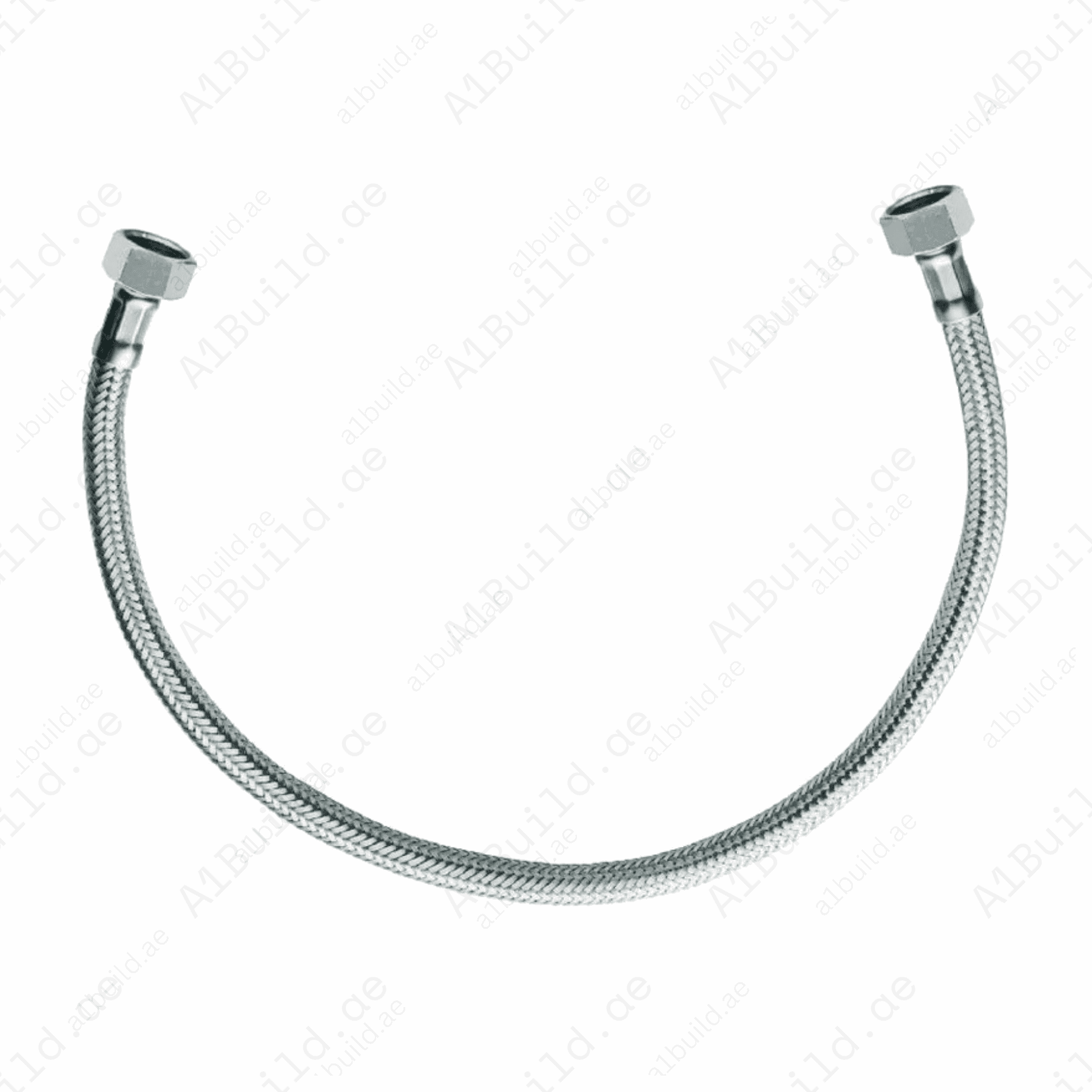 FlexFeedingHose1_2Inchx1_2Inchx500mmwithHexagonalNuts