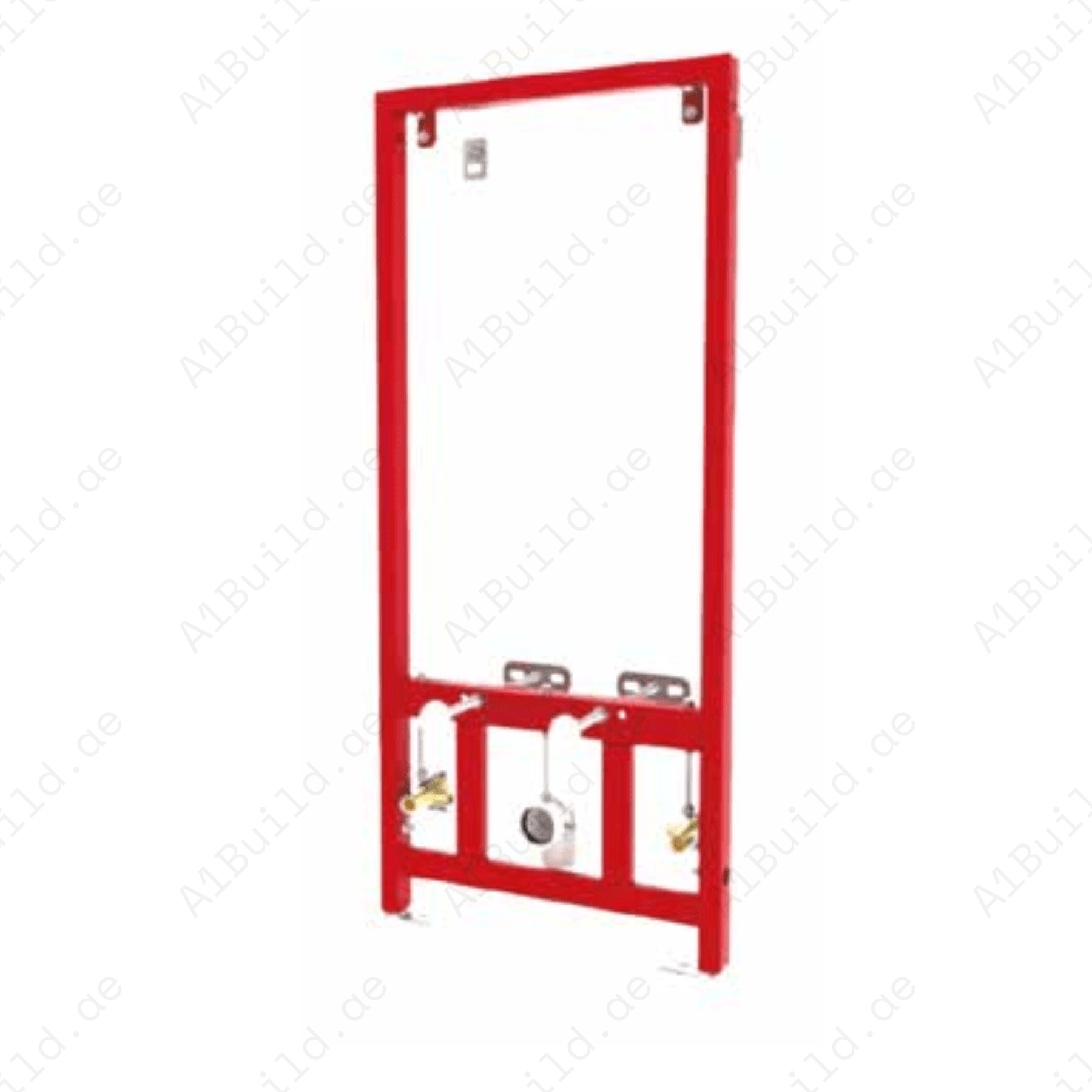 FlexRedWall-HungBidetFramewithHot_ColdWaterConnectors_2