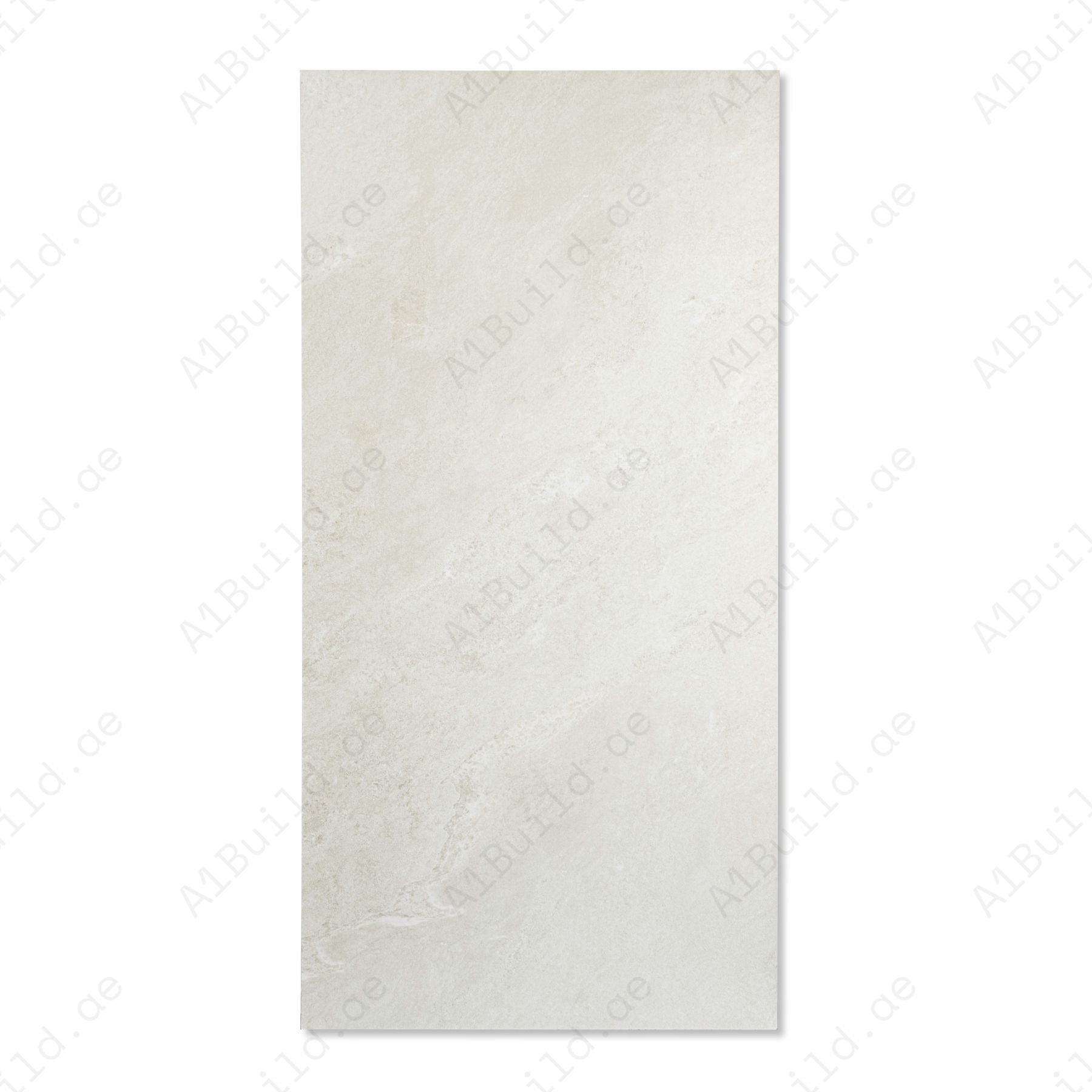 Fossil Ivory porcelain tile in 60x120cm size with classic stone look, soft ivory tones and durable 9mm thickness for walls and floors.