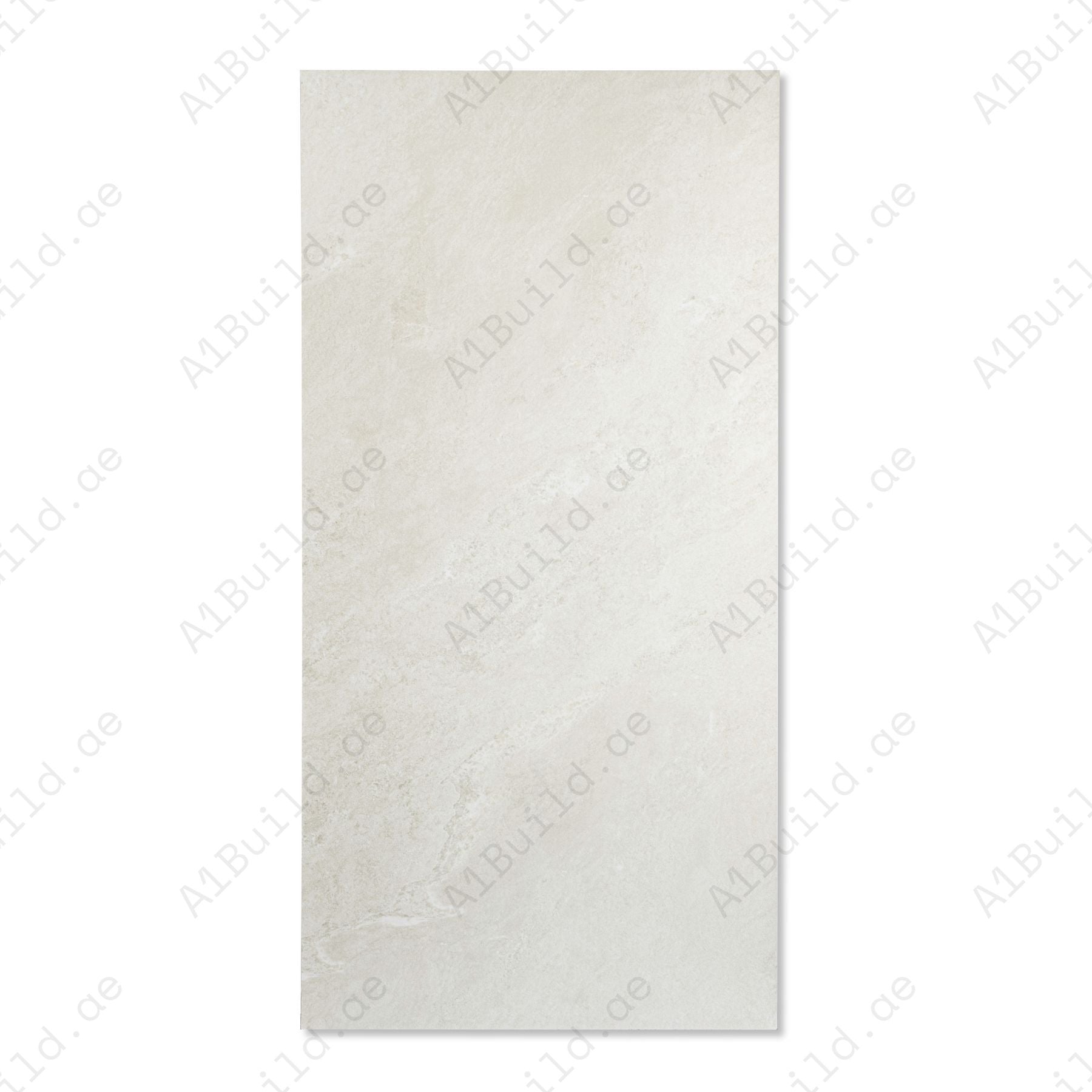 Fossil Ivory porcelain tile in 60x120cm size with classic stone look, soft ivory tones and durable 9mm thickness for walls and floors.