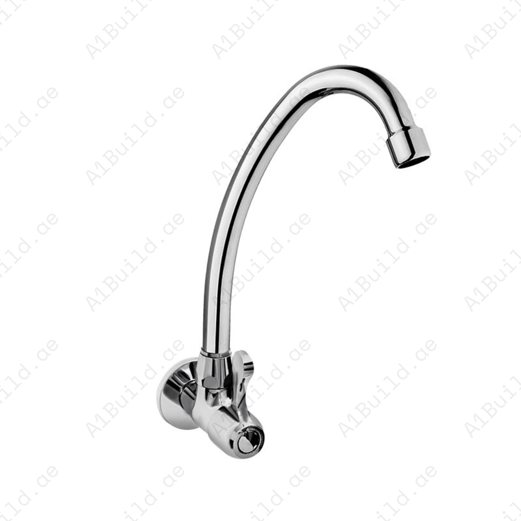 Frizone SWT01 Sink Mixer – Premium Brass Wall Tap in Chrome Finish