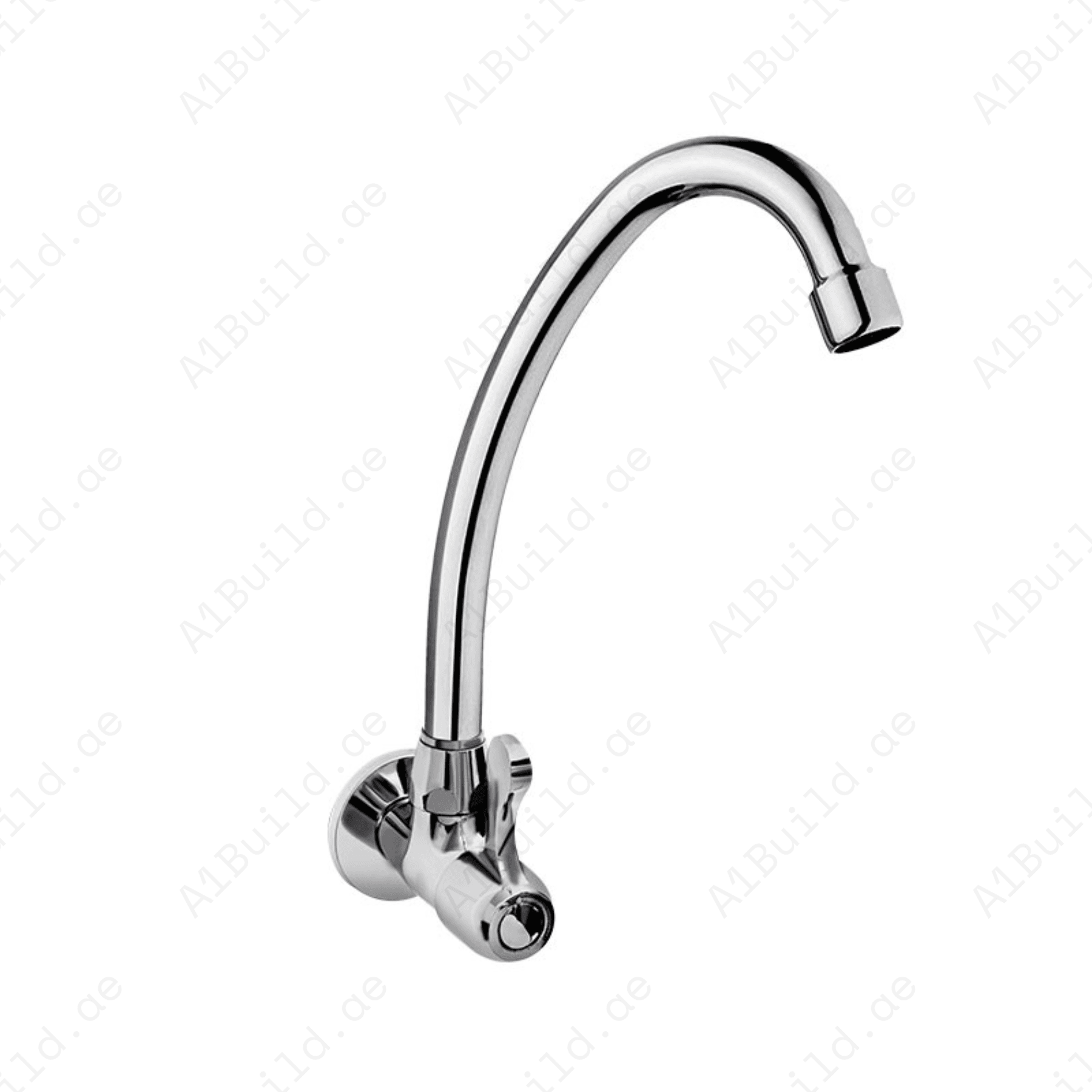 Frizone SWT01 Sink Mixer – Premium Brass Wall Tap in Chrome Finish