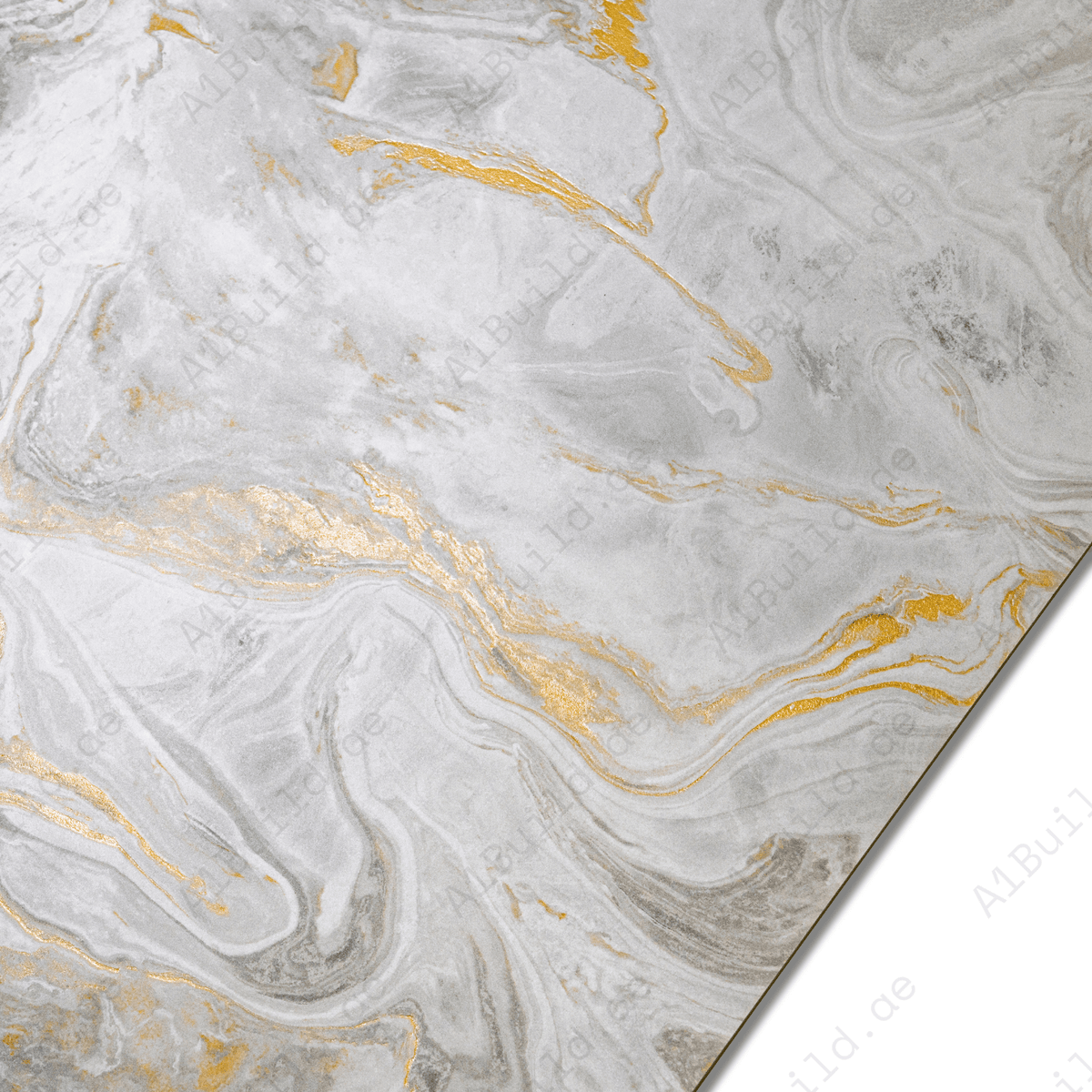 Fusion Gold porcelain tile 60x120cm with 9mm thickness features a bold marble look with gold veining, durable porcelain body for floors and walls.