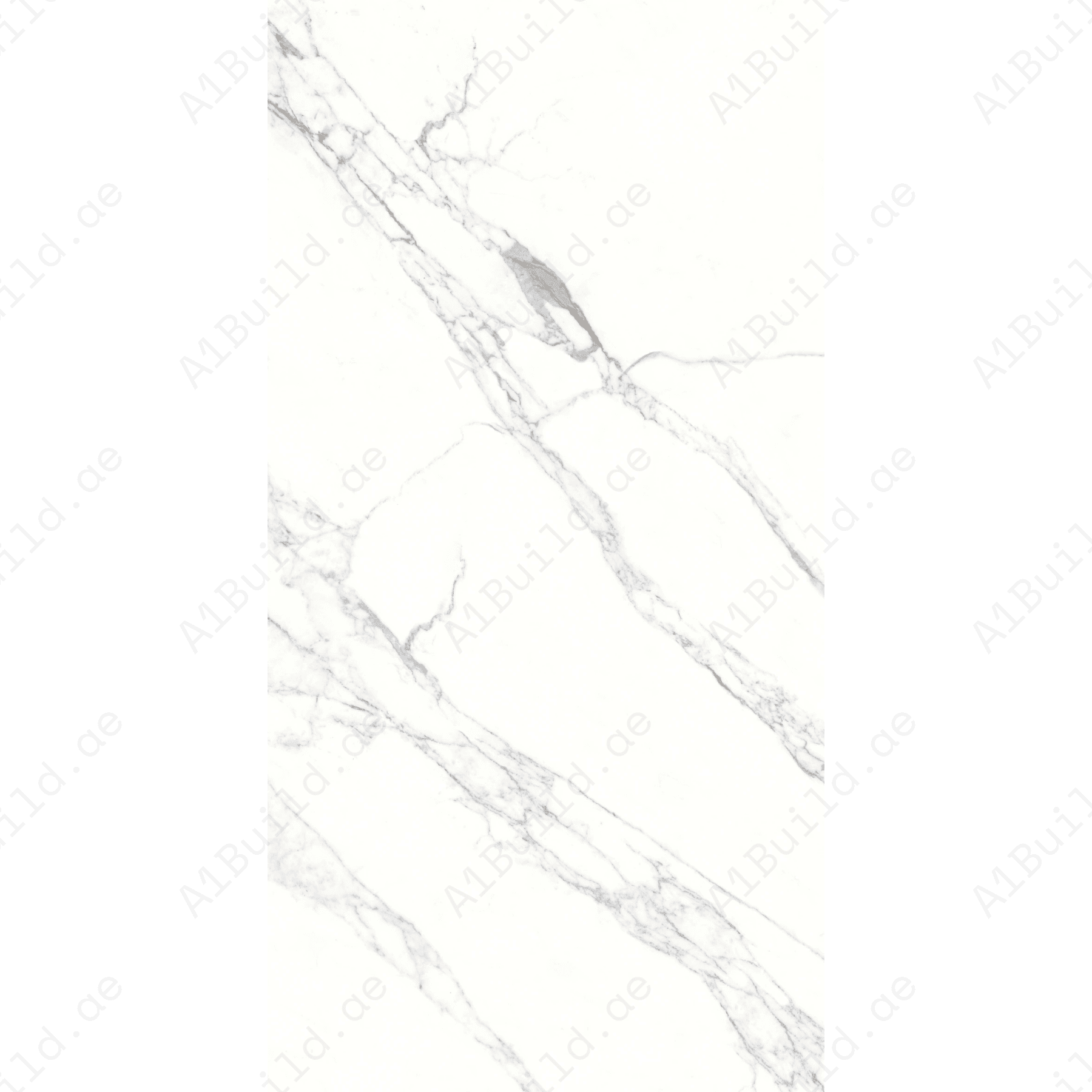 Garfagnana White & Grey High Gloss Book Match Porcelain Slabs | 120x240cm