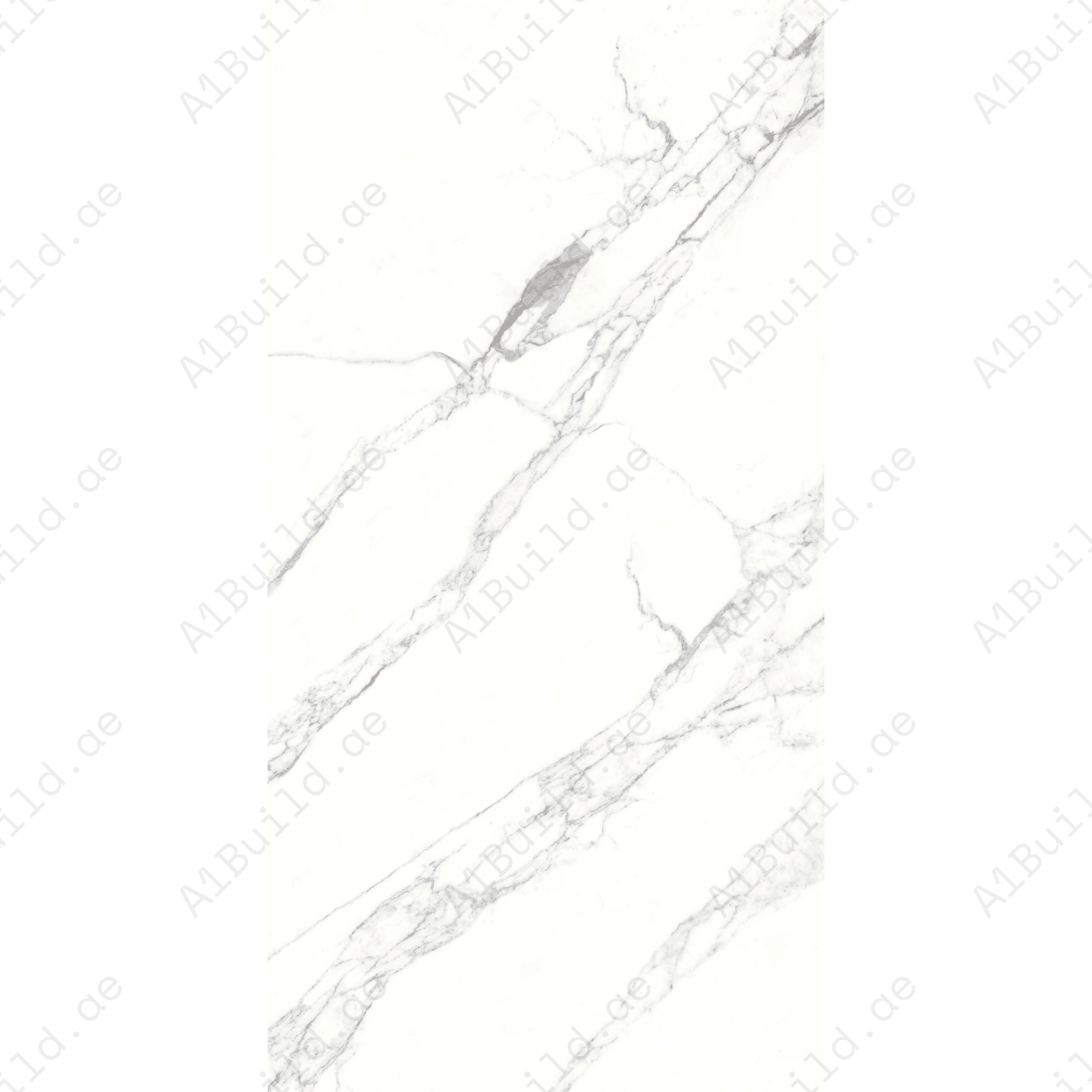 Garfagnana White & Grey High Gloss Book Match Porcelain Slabs | 120x240cm