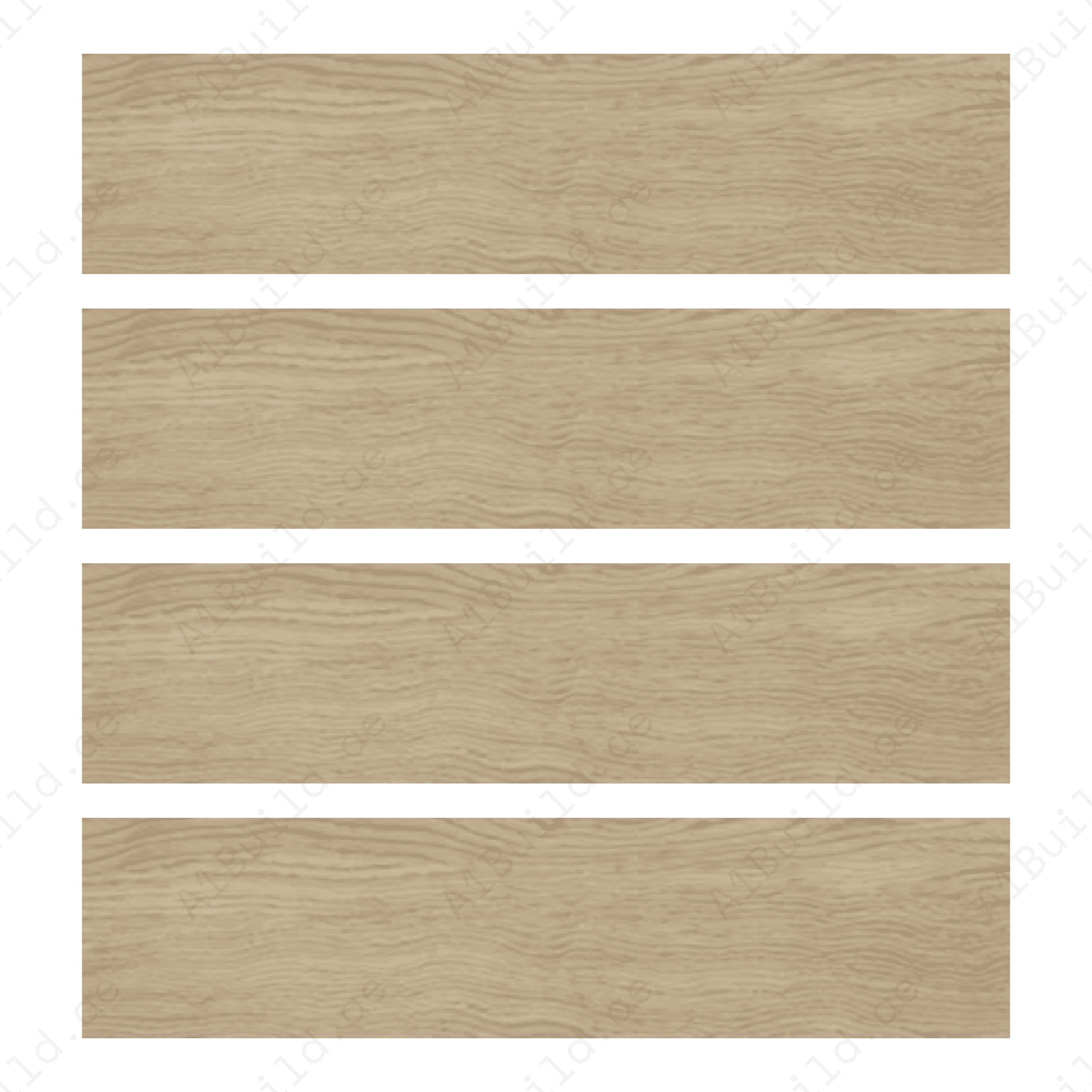 IN GLASS CREMA 20x120cm Matt Porcelain Tile, 09MM, Cream Wood Look