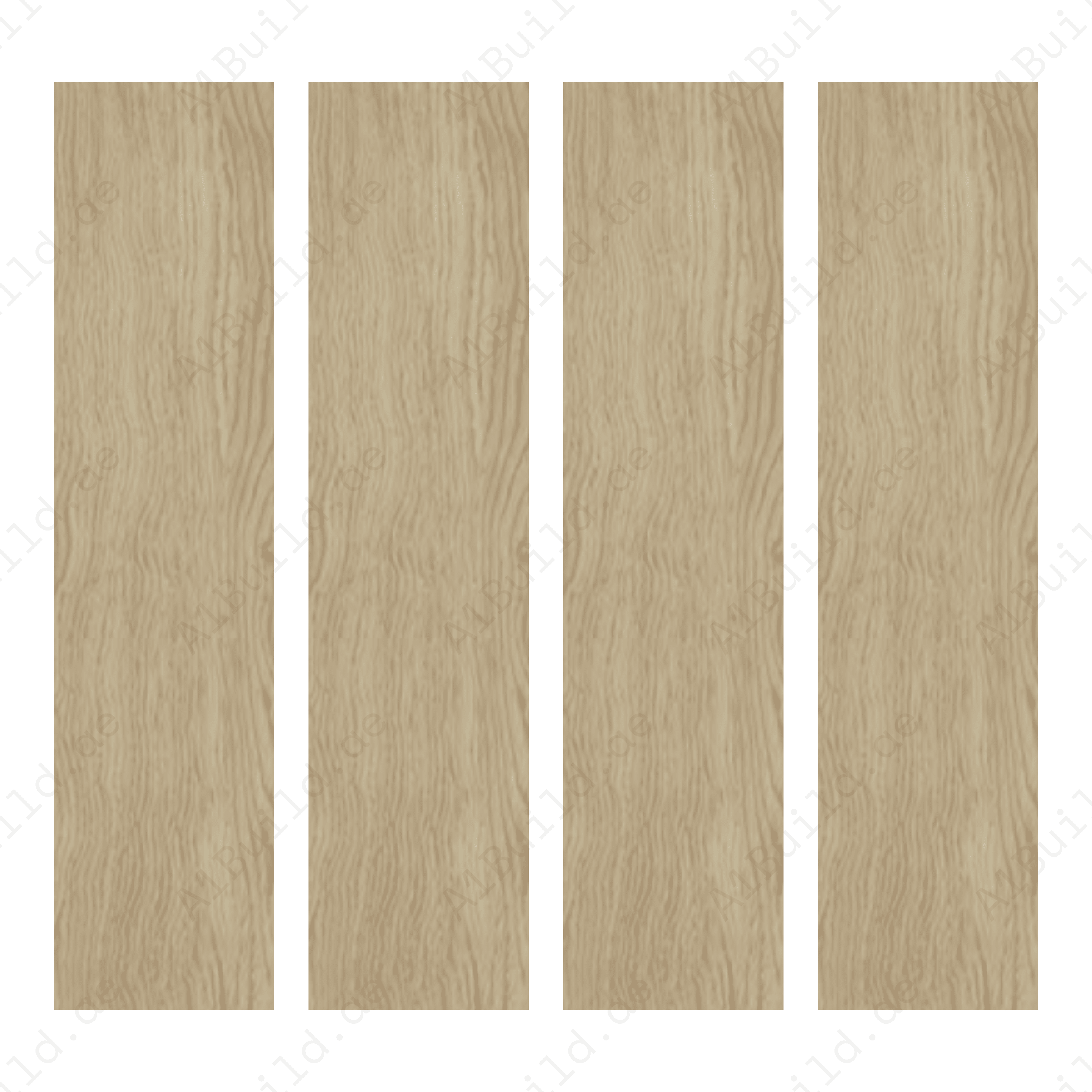 IN GLASS CREMA 20x120cm Matt Porcelain Tile, 09MM, Cream Wood Look