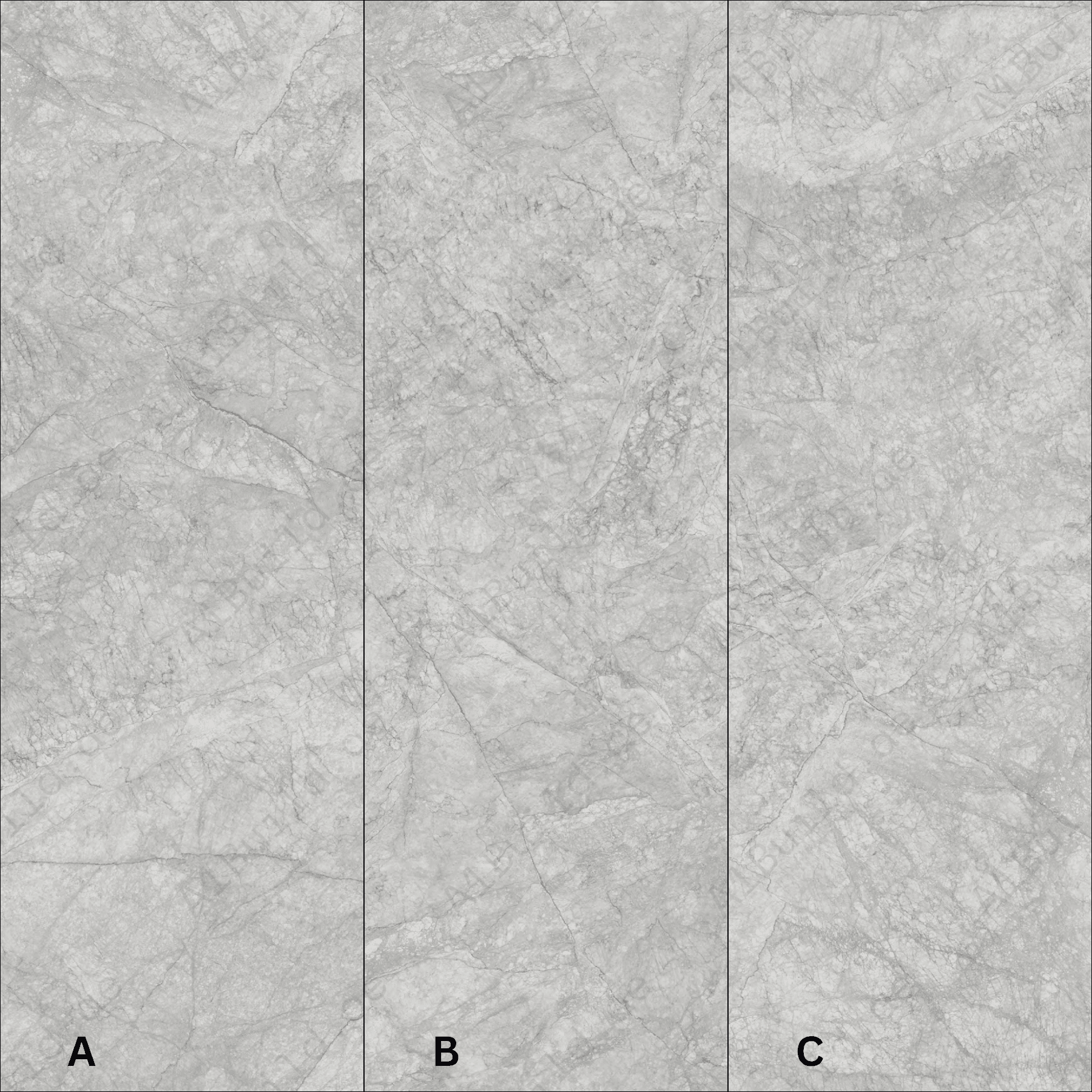 Grigio Siena (120X278cm High Gloss End Match Porcelain Slabs)