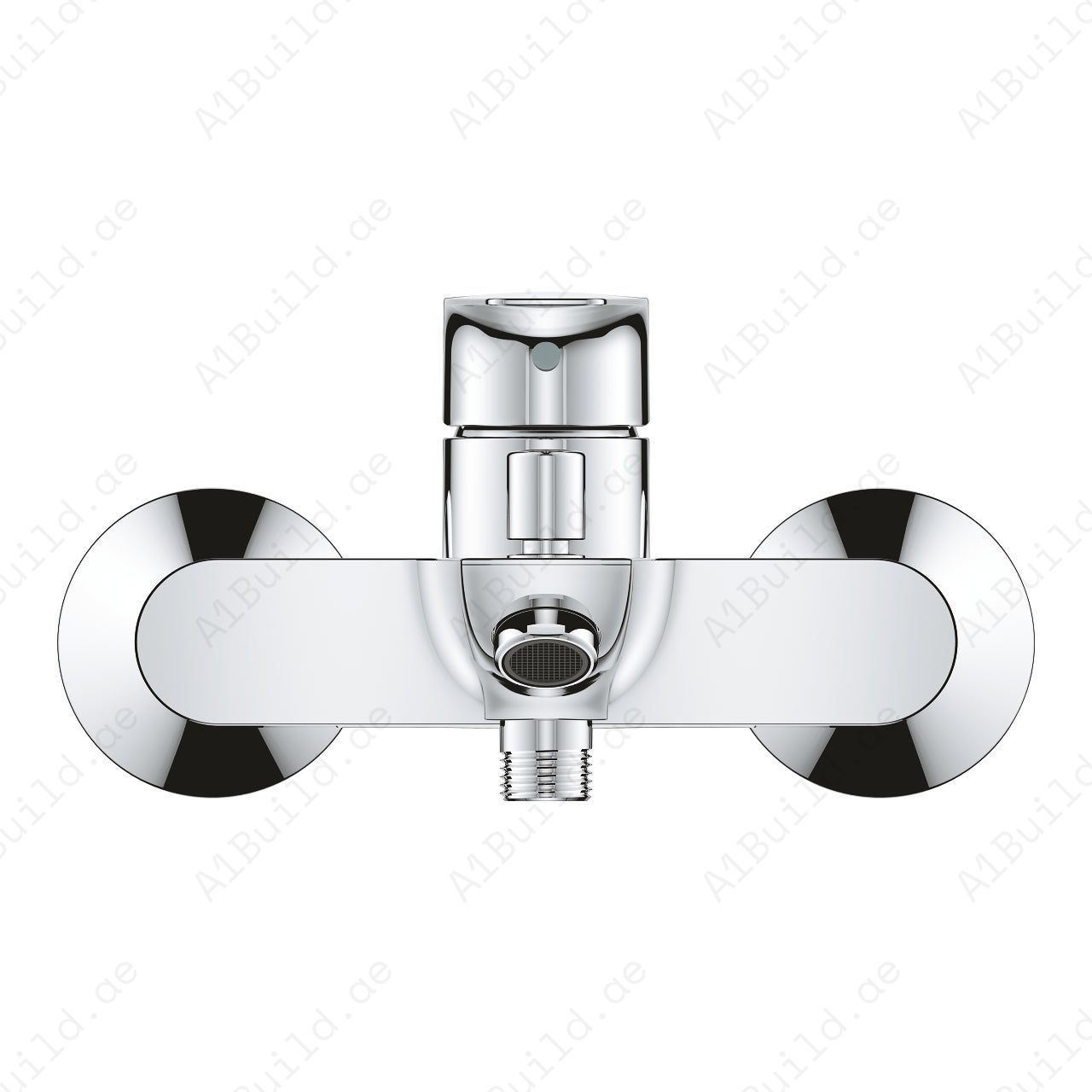 GROHE BauEdge Bath Mixer – Wall-Mounted, Water-Saving, with Bath/Shower Diverter