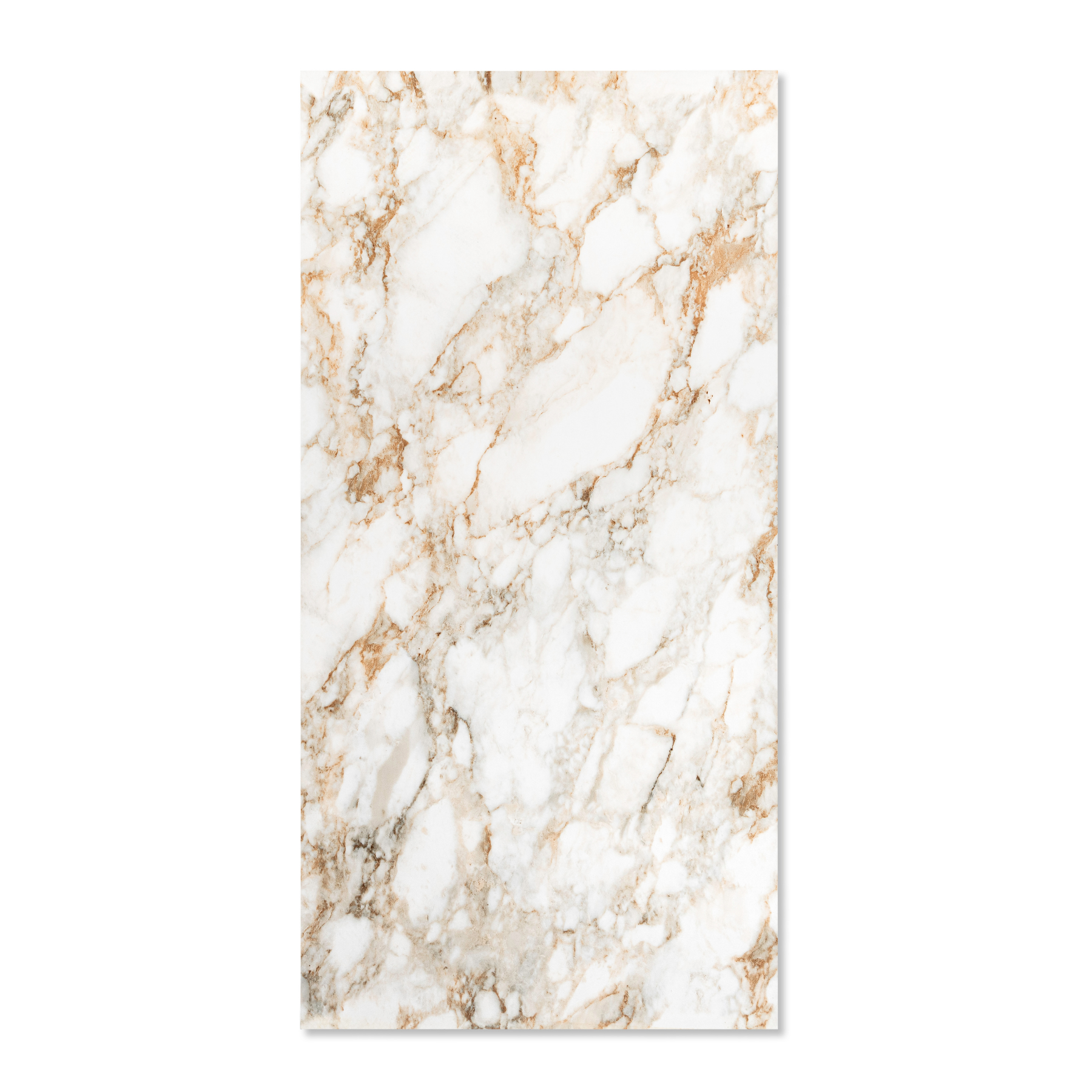 Giza Gold porcelain tile 60x120cm with 9mm thickness features a luxury marble look with gold veining, durable porcelain body for floors and walls.