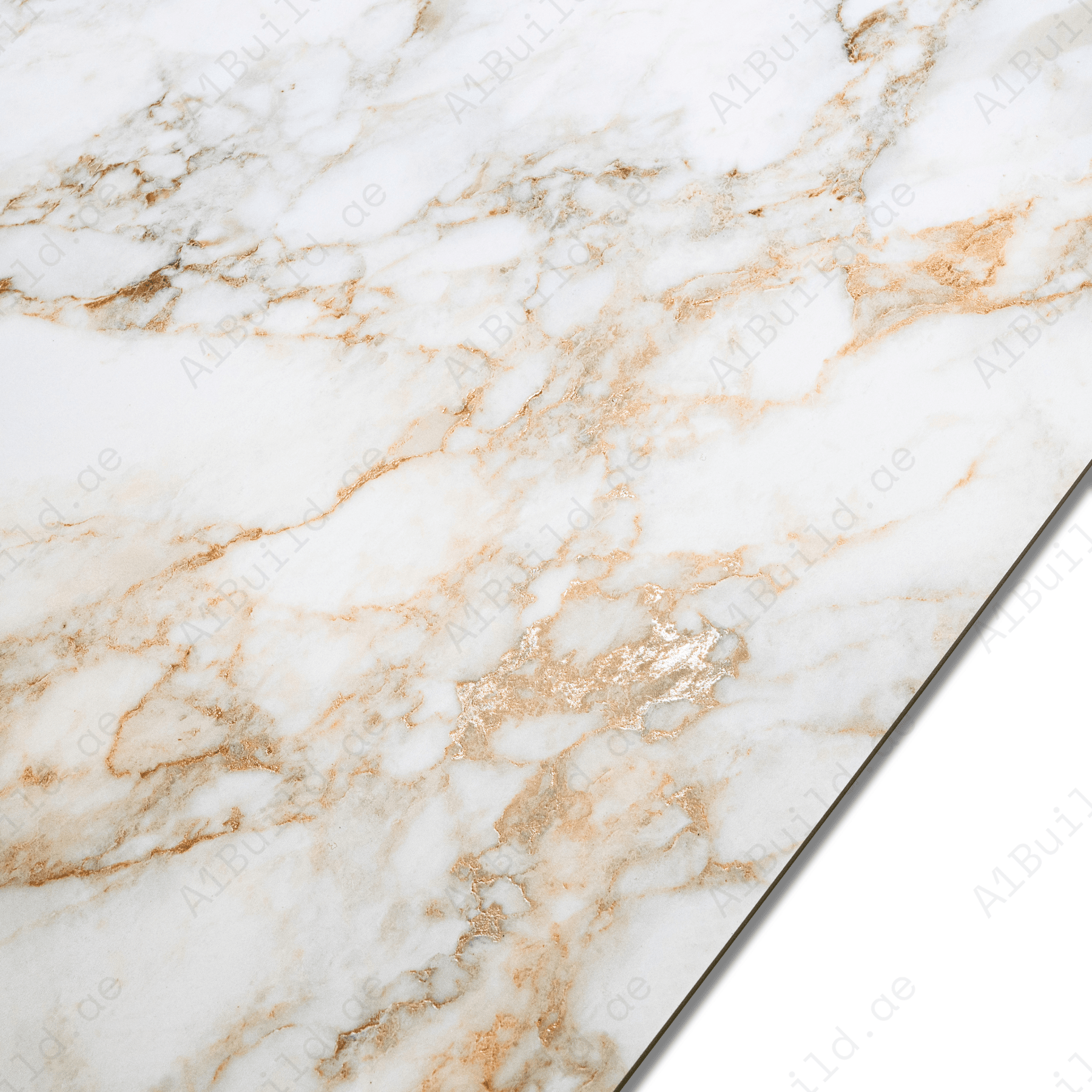 Giza Gold porcelain tile 60x120cm with 9mm thickness features a luxury marble look with gold veining, durable porcelain body for floors and walls.