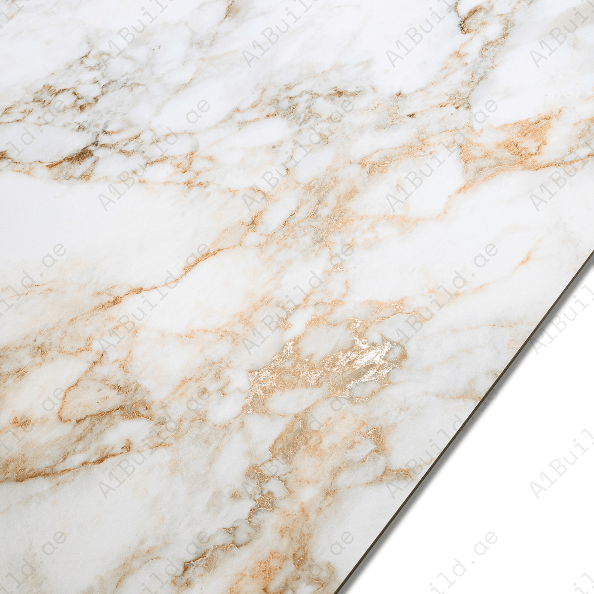 Giza Gold porcelain tile 60x120cm with 9mm thickness features a luxury marble look with gold veining, durable porcelain body for floors and walls.