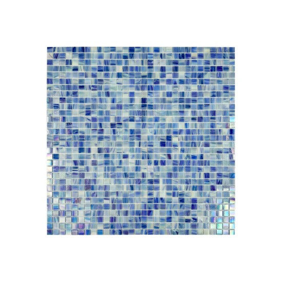 Glacial Artistry Daisy White, Blush Pink & Lilac Purple Glass Mosaic – durable, UV & slip-resistant, eco-friendly tiles for pools, spas & water features.