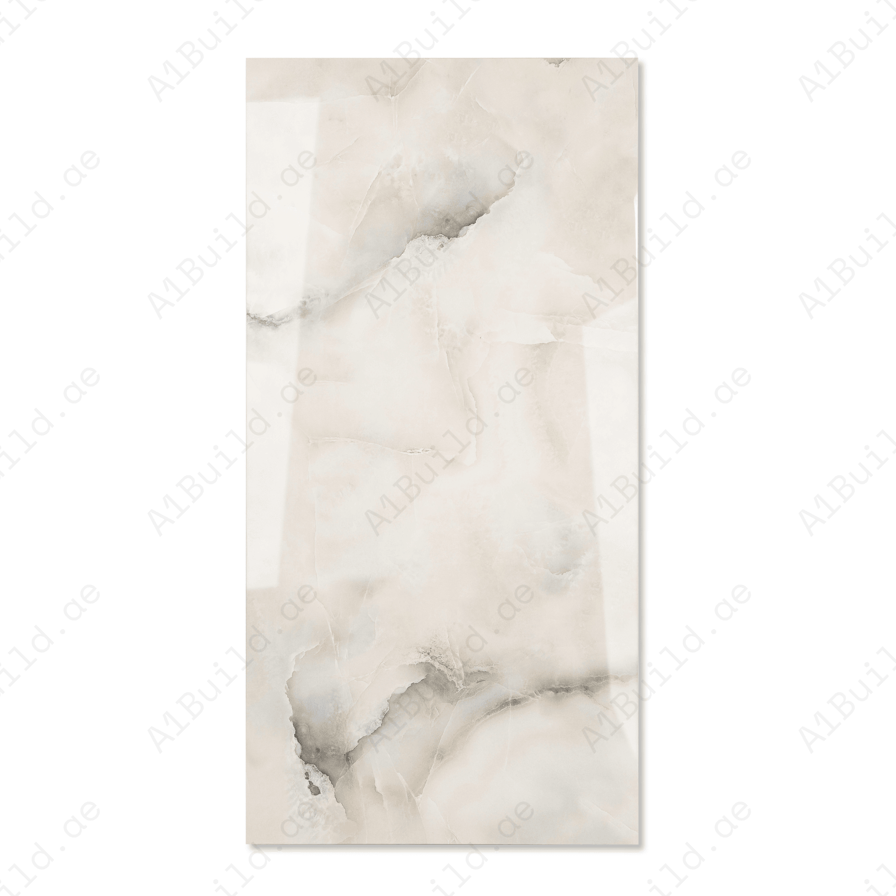 Glacier Vein Silver porcelain tile 60x120cm 9mm thickness, light grey marble look design, durable porcelain tile for modern floors and walls.