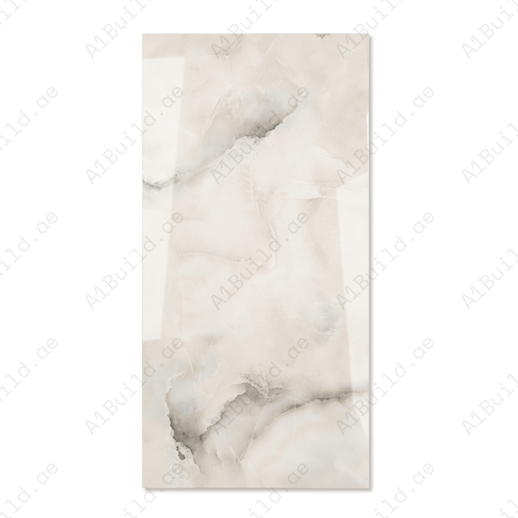Glacier Vein Silver porcelain tile 60x120cm 9mm thickness, light grey marble look design, durable porcelain tile for modern floors and walls.