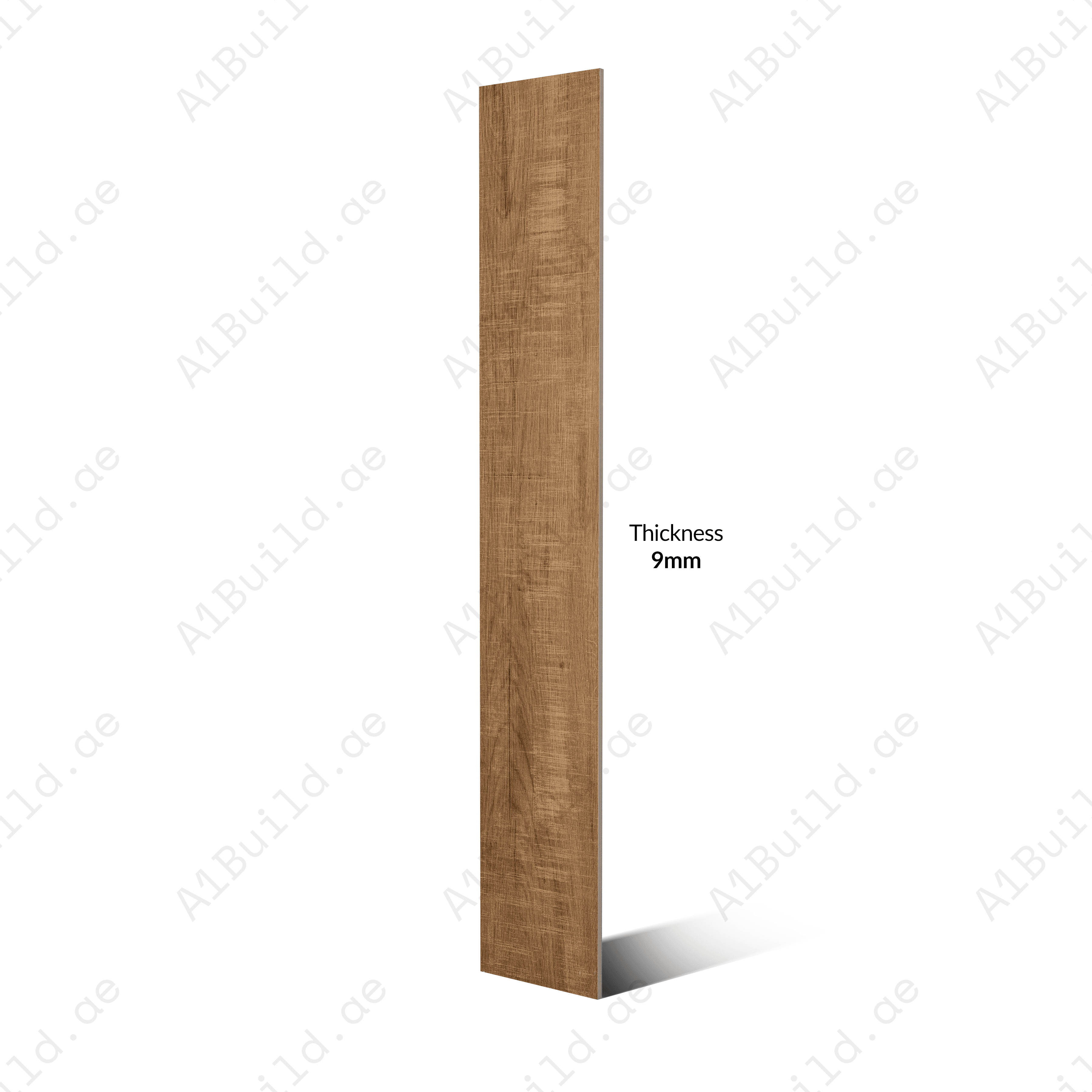 Graphite Brown 20x12cm porcelain tile with 09mm thickness. Warm earthy brown with graphite style, perfect for walls, kitchens, and interiors.