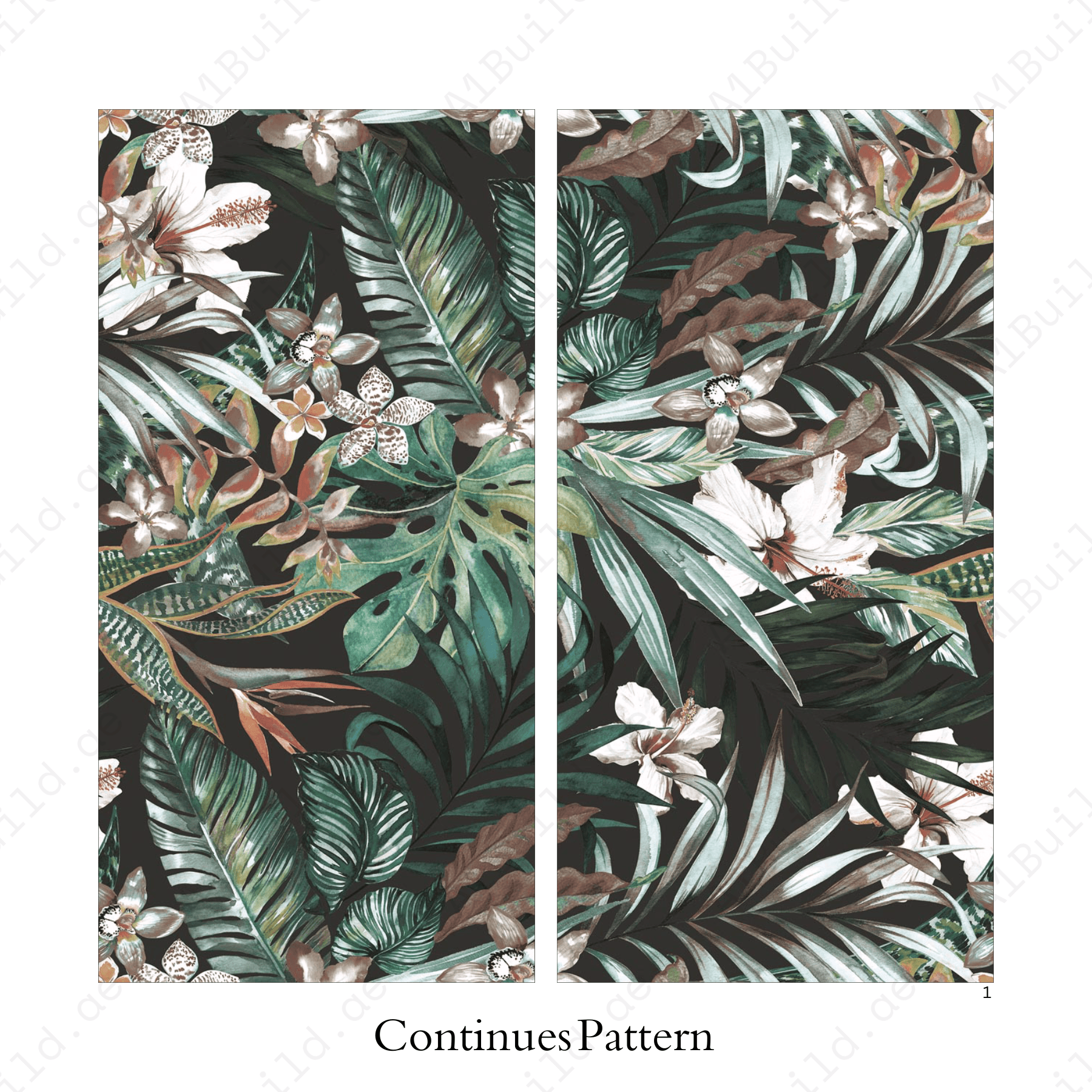 GREEN MEADOWS A & B 60x120cm Glitter on Matt Porcelain Tile – 09MM