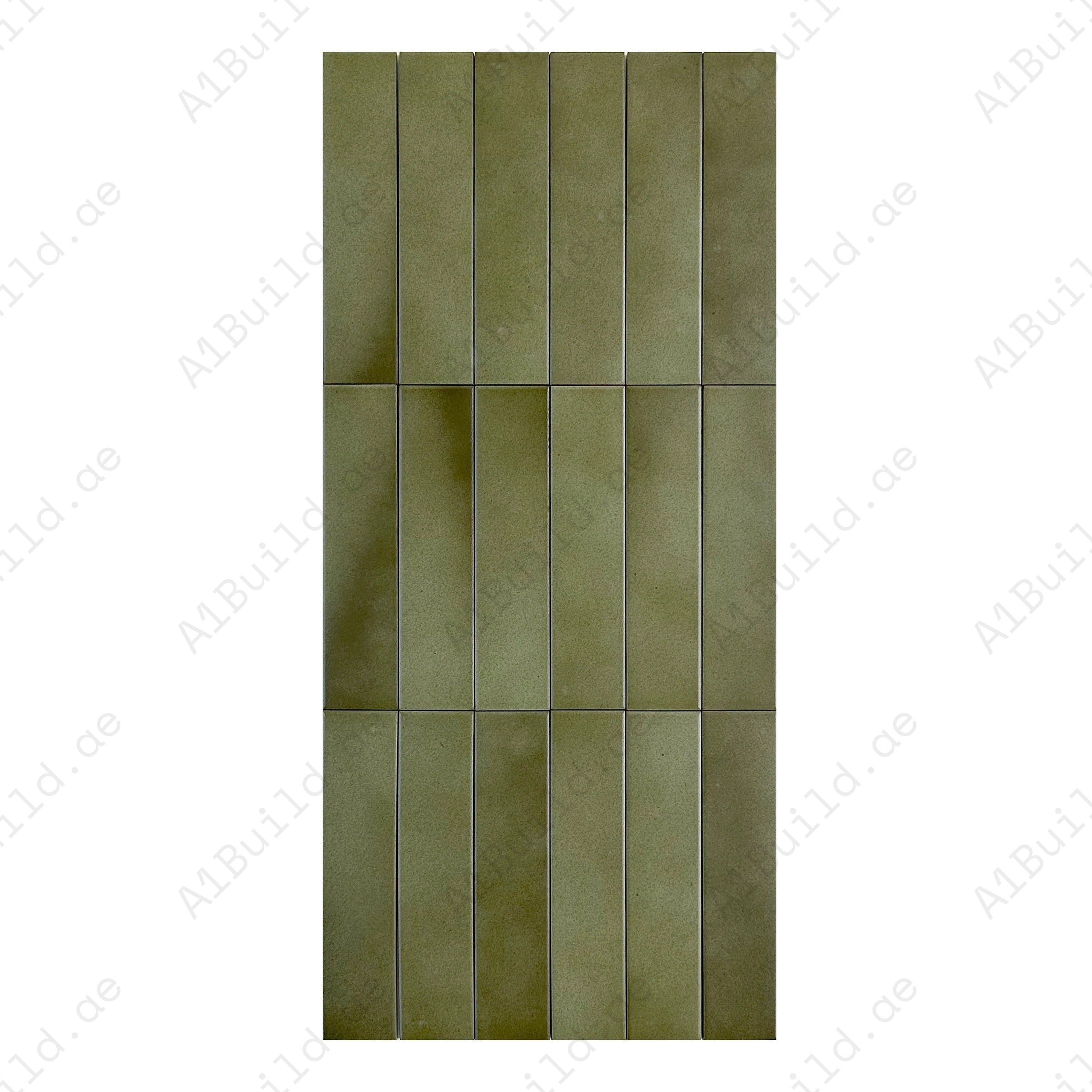 Grey Mixed Matte Porcelain Tiles – 60x260mm long-strip design, waterproof, scratch & mold-resistant. Perfect for kitchens, bathrooms, floors, walls & interiors.