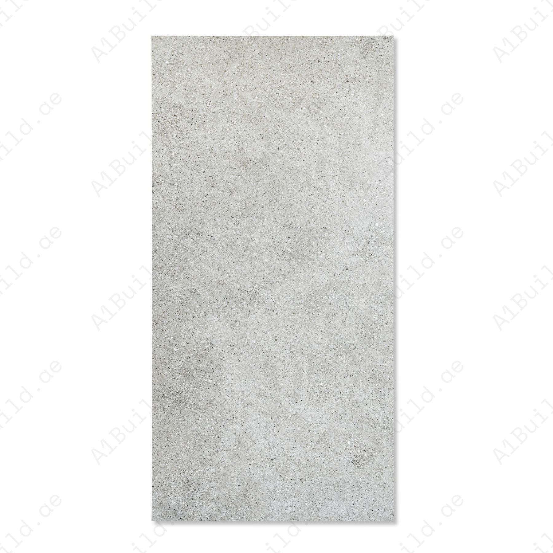 Gritoss Grey porcelain tile 60x120cm 9mm thick with raw cement look, designed for modern floor and wall applications with strong performance.
