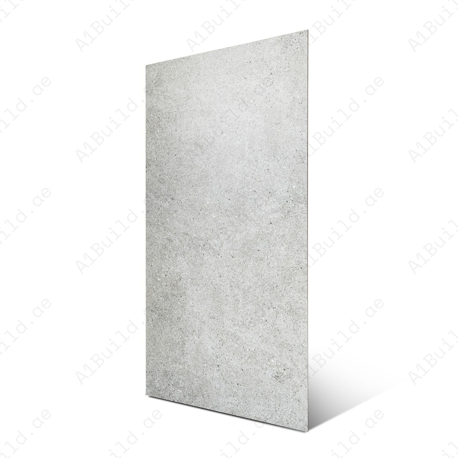 Gritoss Grey porcelain tile 60x120cm 9mm thick with raw cement look, designed for modern floor and wall applications with strong performance.