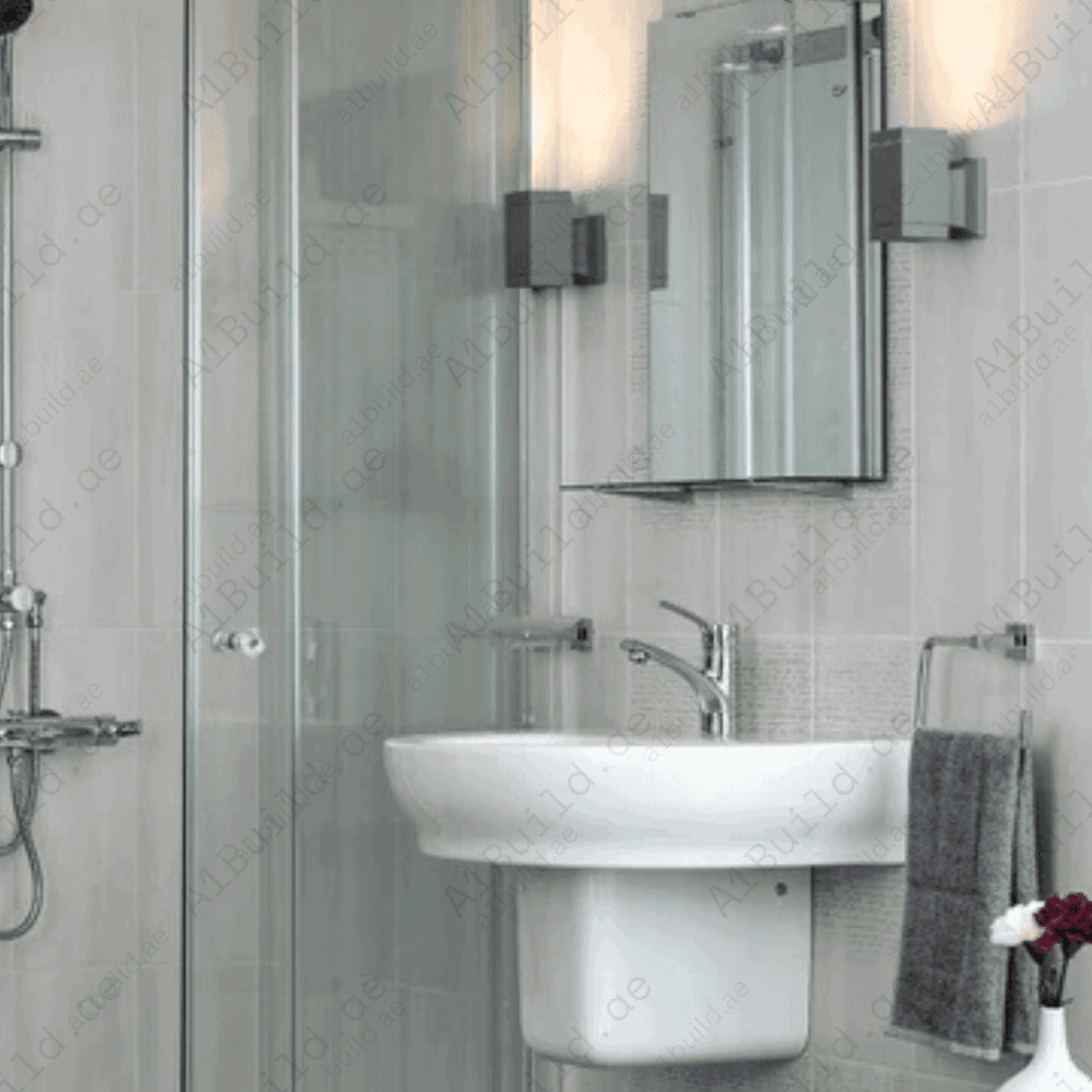 HarmonyTowelRing_Rectangular_ChromeFinishwithWallFastening_4