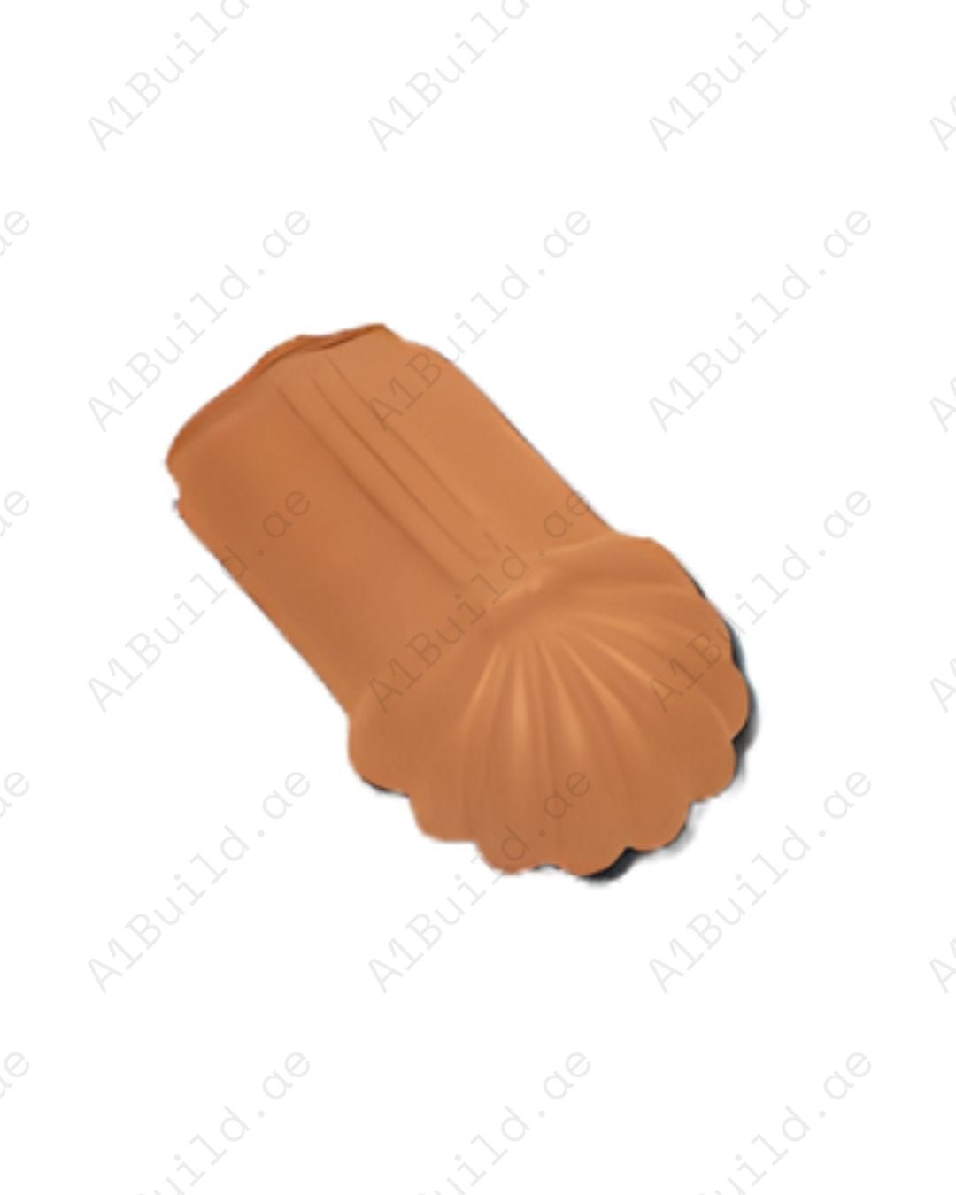 High-quality DUNA end roof tile 3.1Kg. Provides durable edge protection and elegant roof finishing for curved tile installations.