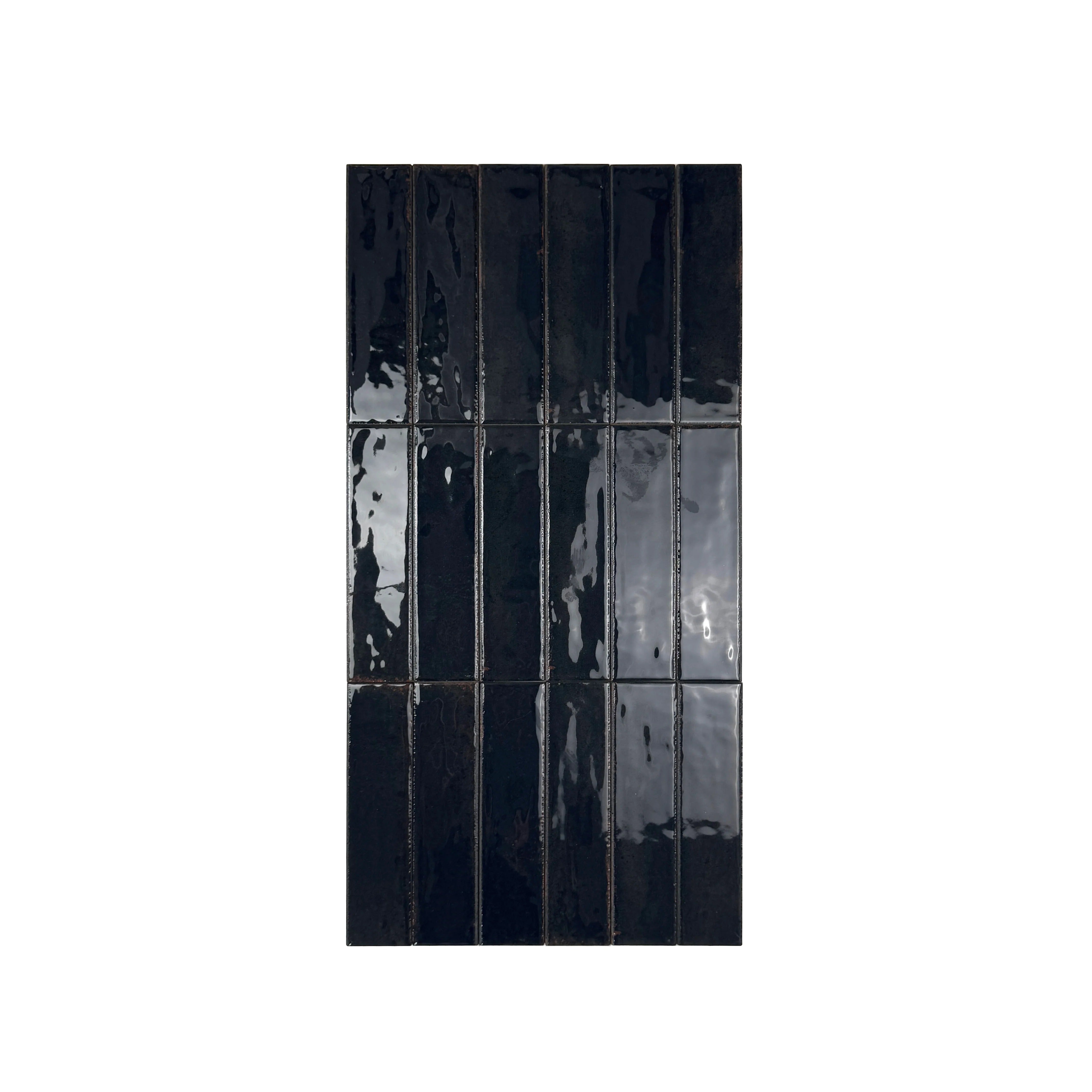 Himalayan Serenity Midnight Blue Glossy Porcelain Tiles – 60x240mm, waterproof, mold & scratch-resistant. Ideal for kitchens, bathrooms, floors & walls.