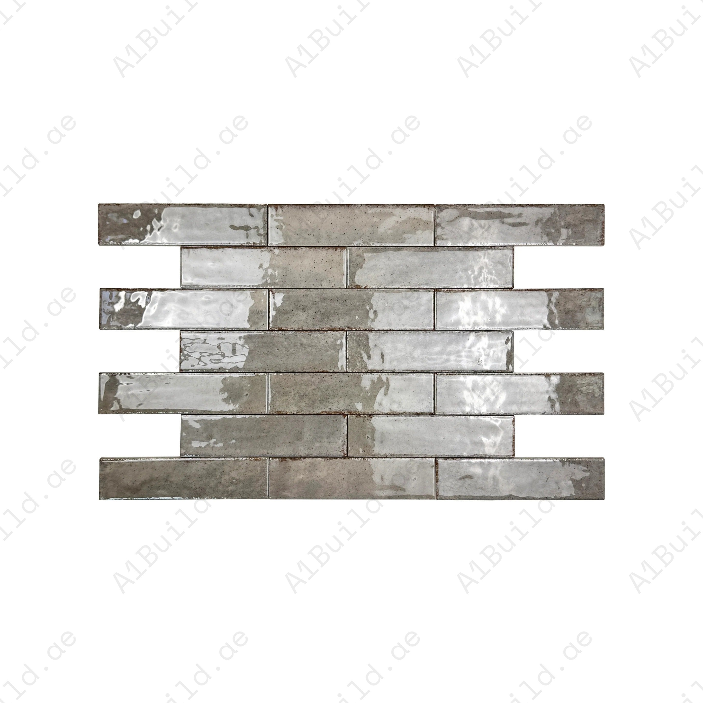 Himalayan Serenity Shadow Grey Glossy Porcelain Tile – durable, waterproof, scratch-resistant, ideal for walls, kitchens & bathrooms indoors and outdoors.