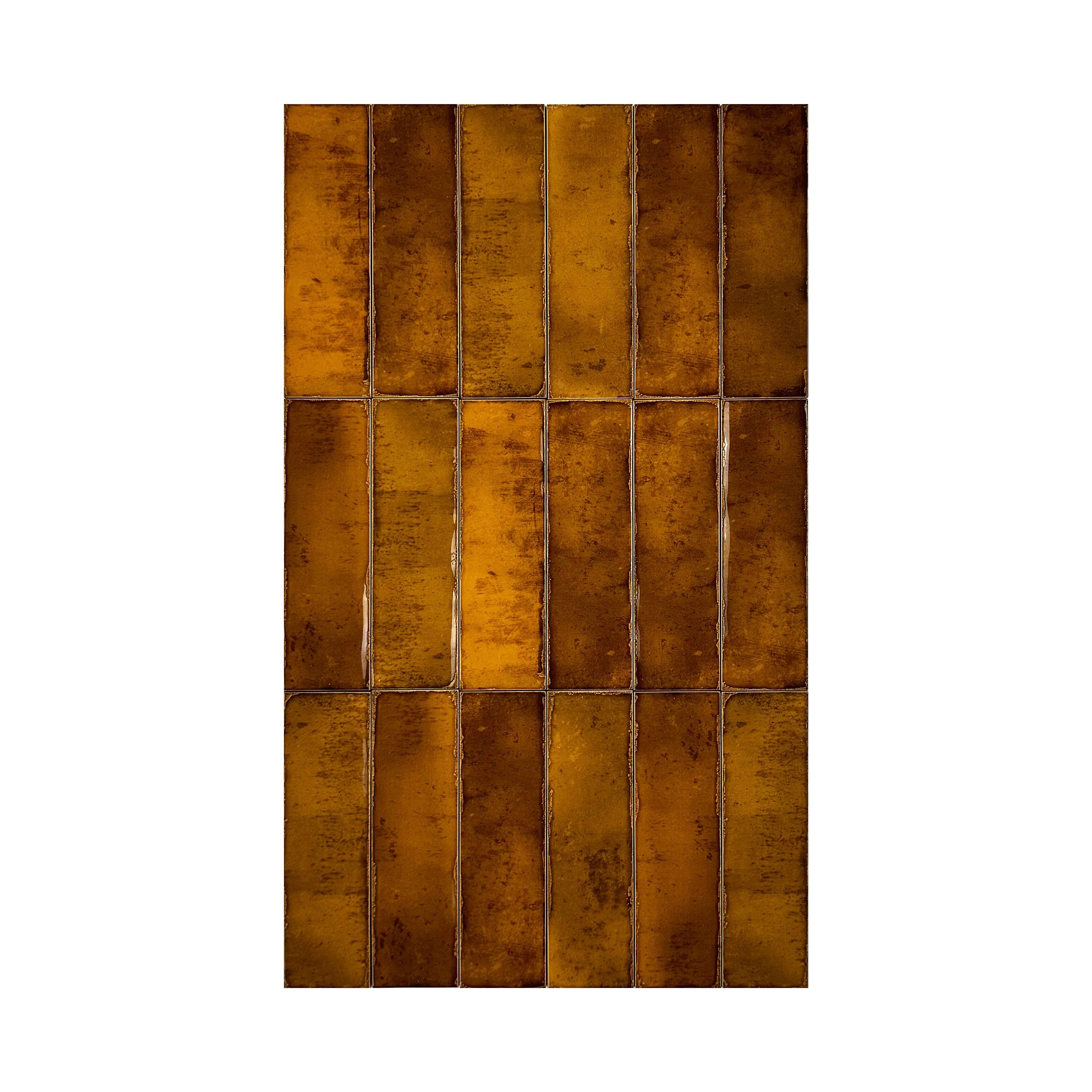 Honey Glossy Glazed Ceramic Tile – durable, waterproof, scratch-resistant, ideal for indoor/outdoor walls, floors, kitchen backsplashes & modern spaces.